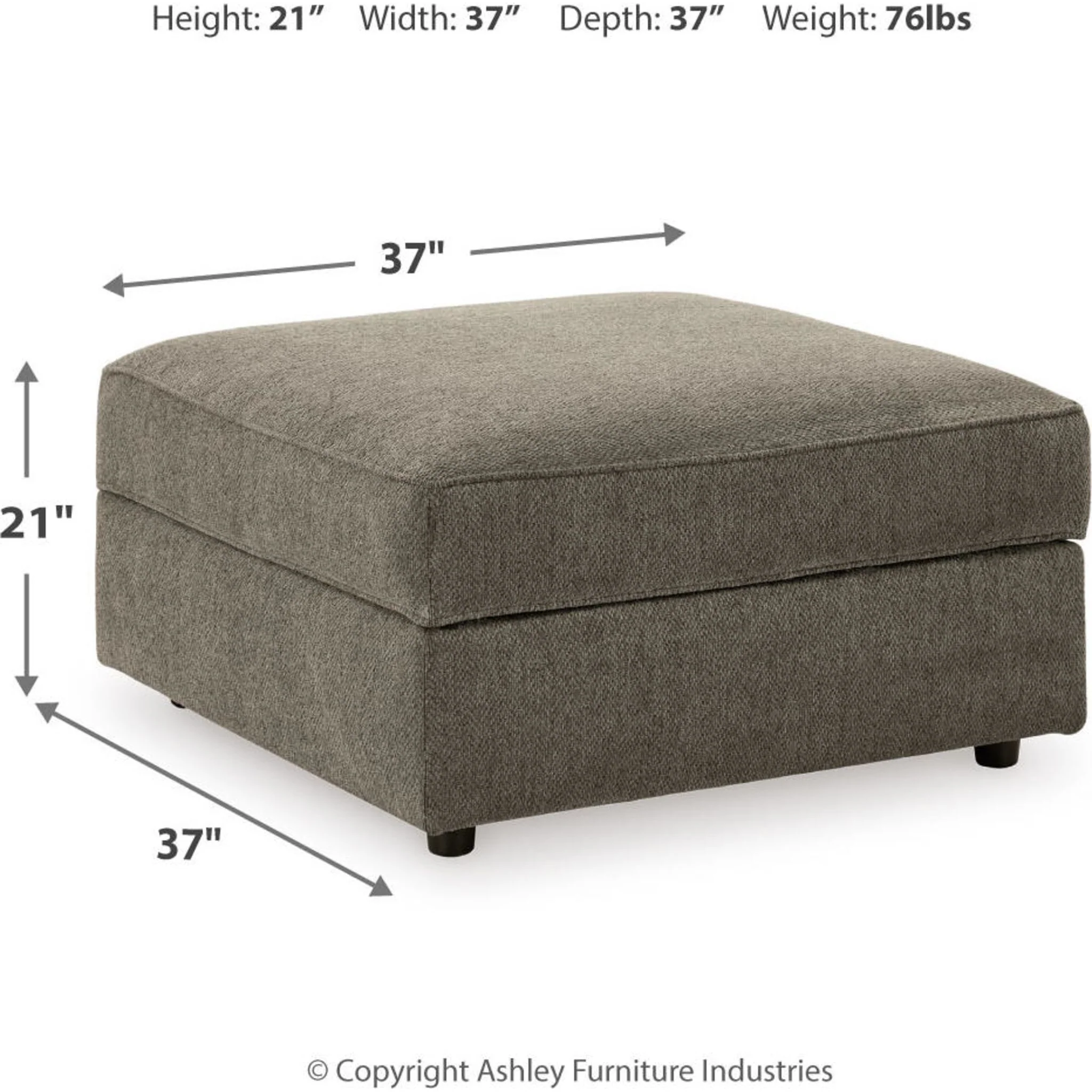 O'Phannon Ottoman with Storage - Image 9