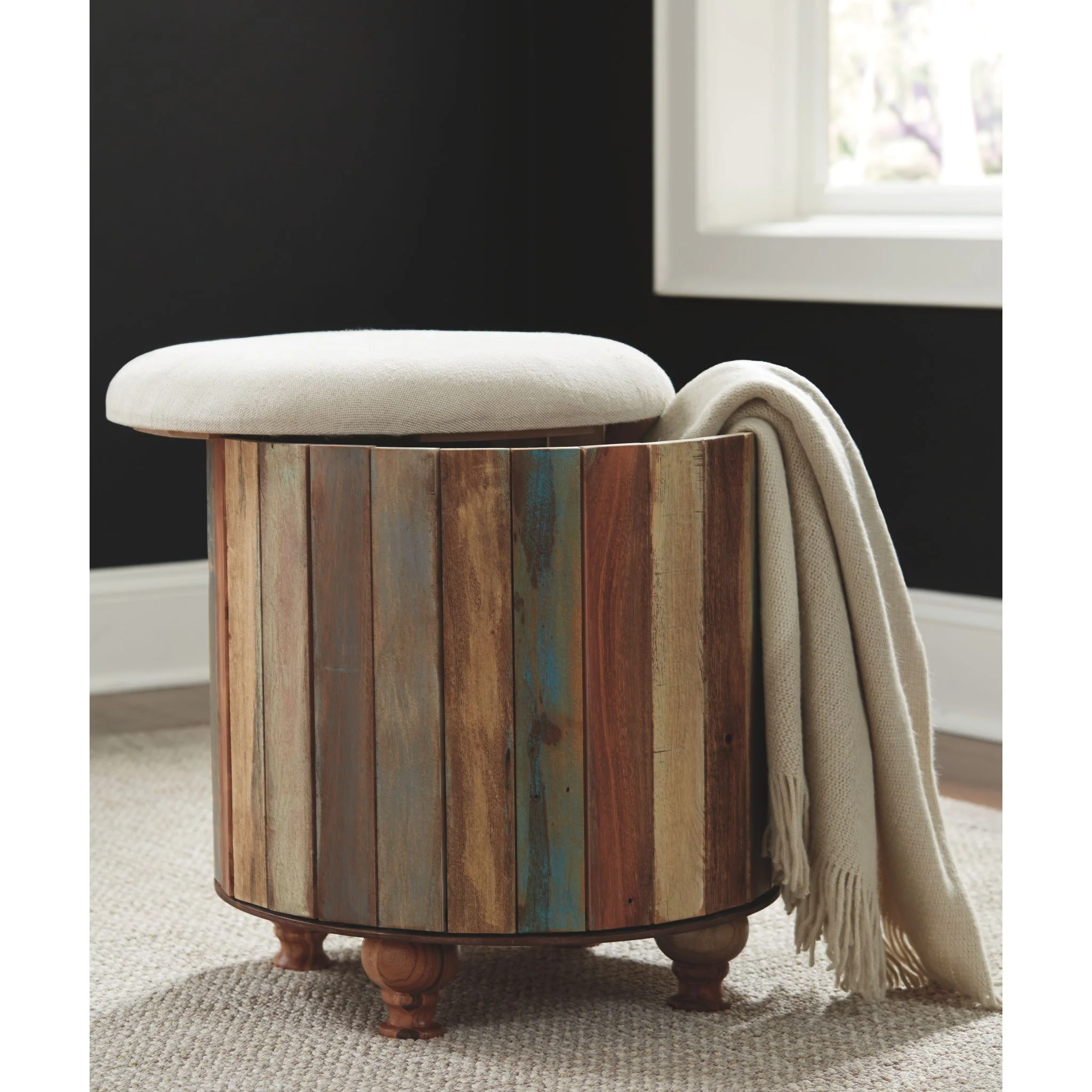 Oristano Ottoman with Storage - Image 3