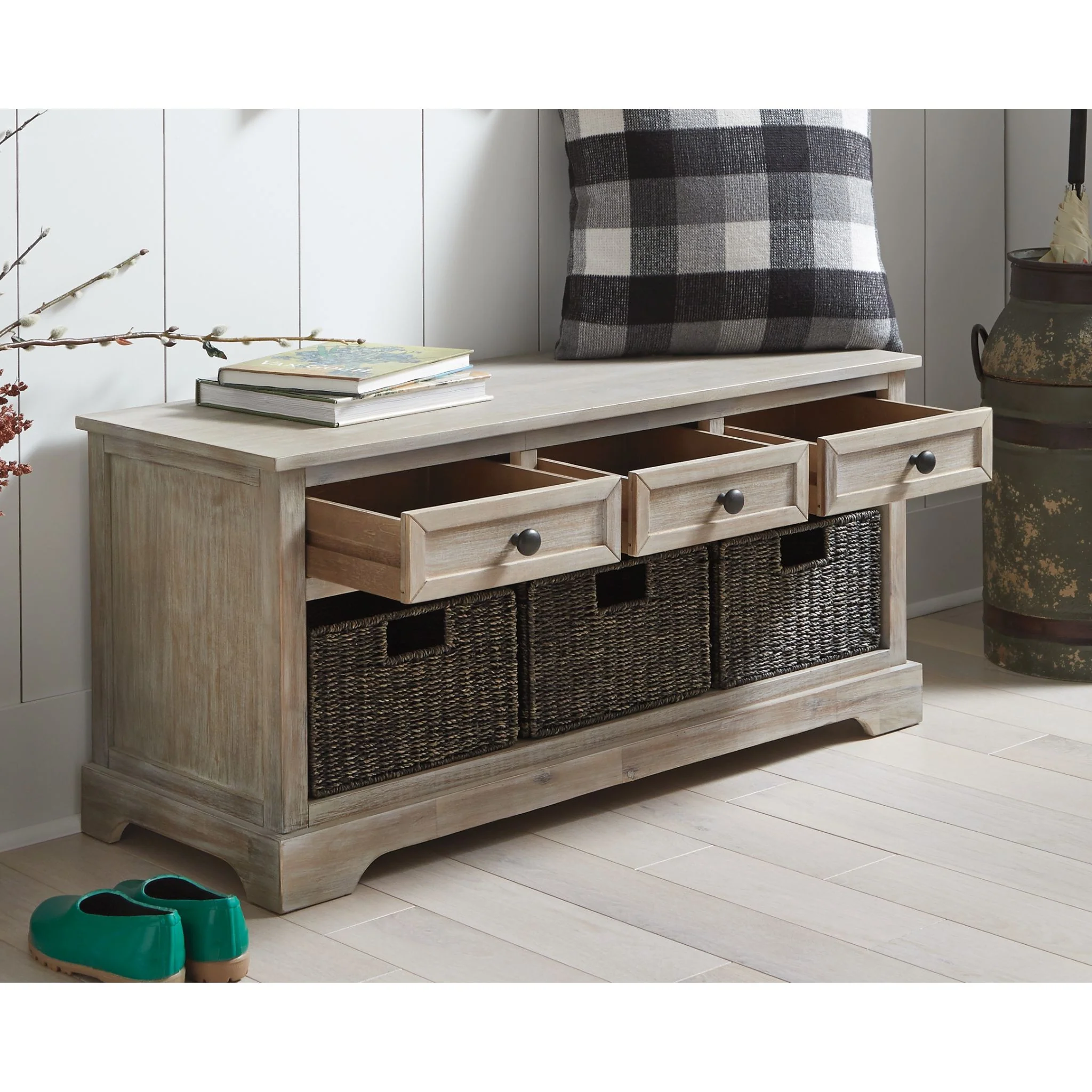 Oslember Storage Bench - Image 3
