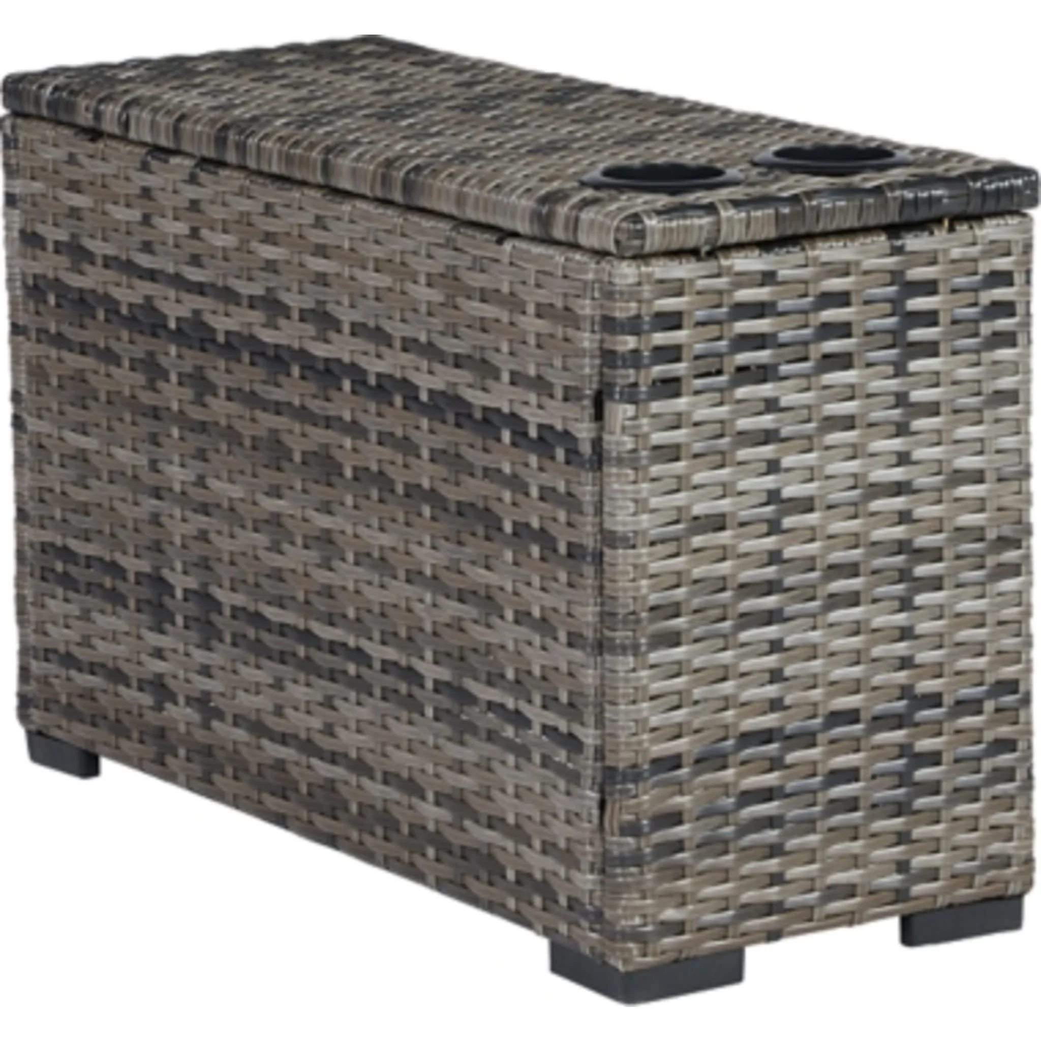 Harbor Court Outdoor Modular Console with Drink Holders - Image 4