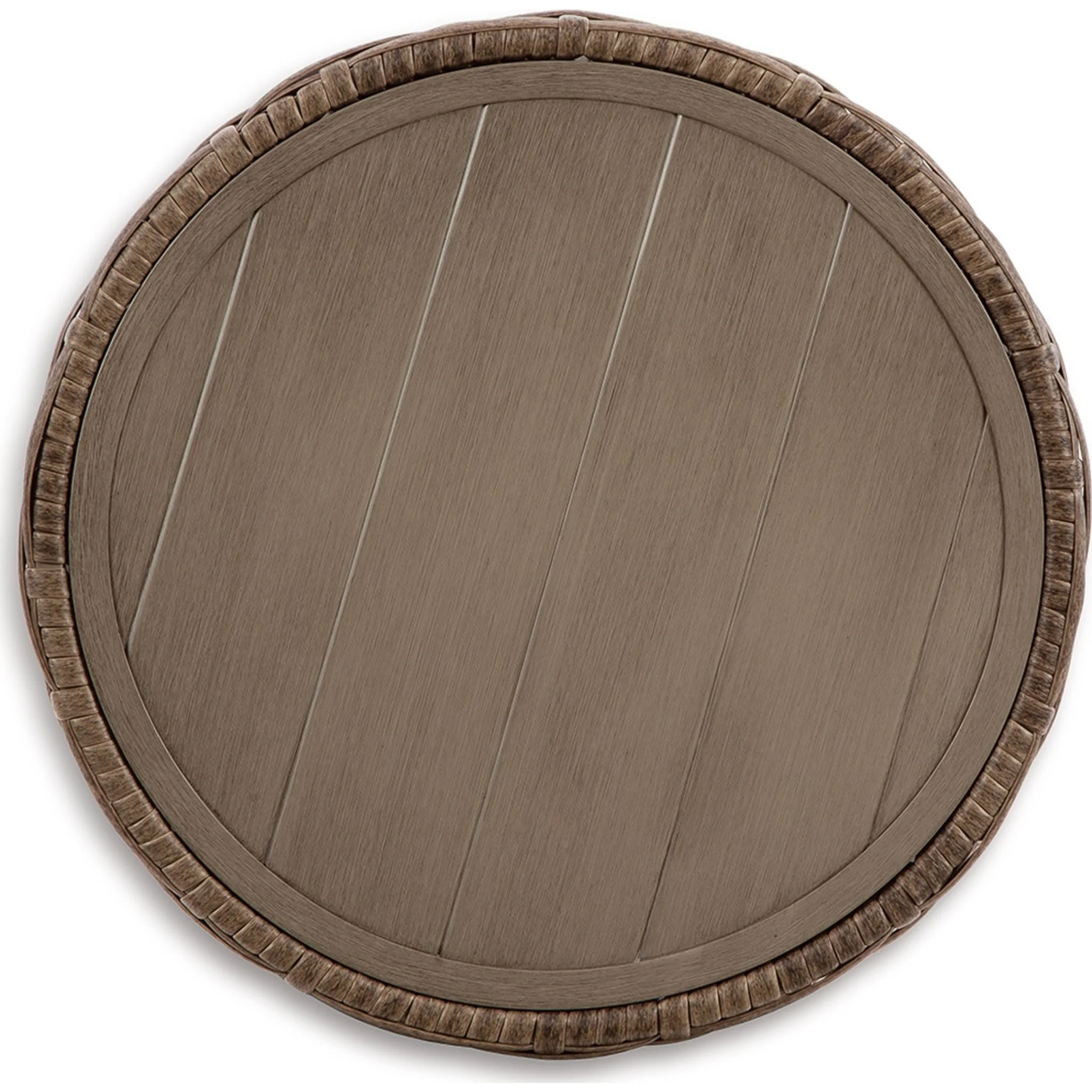 Outdoor Sandy Bloom Round End Table - Image 3