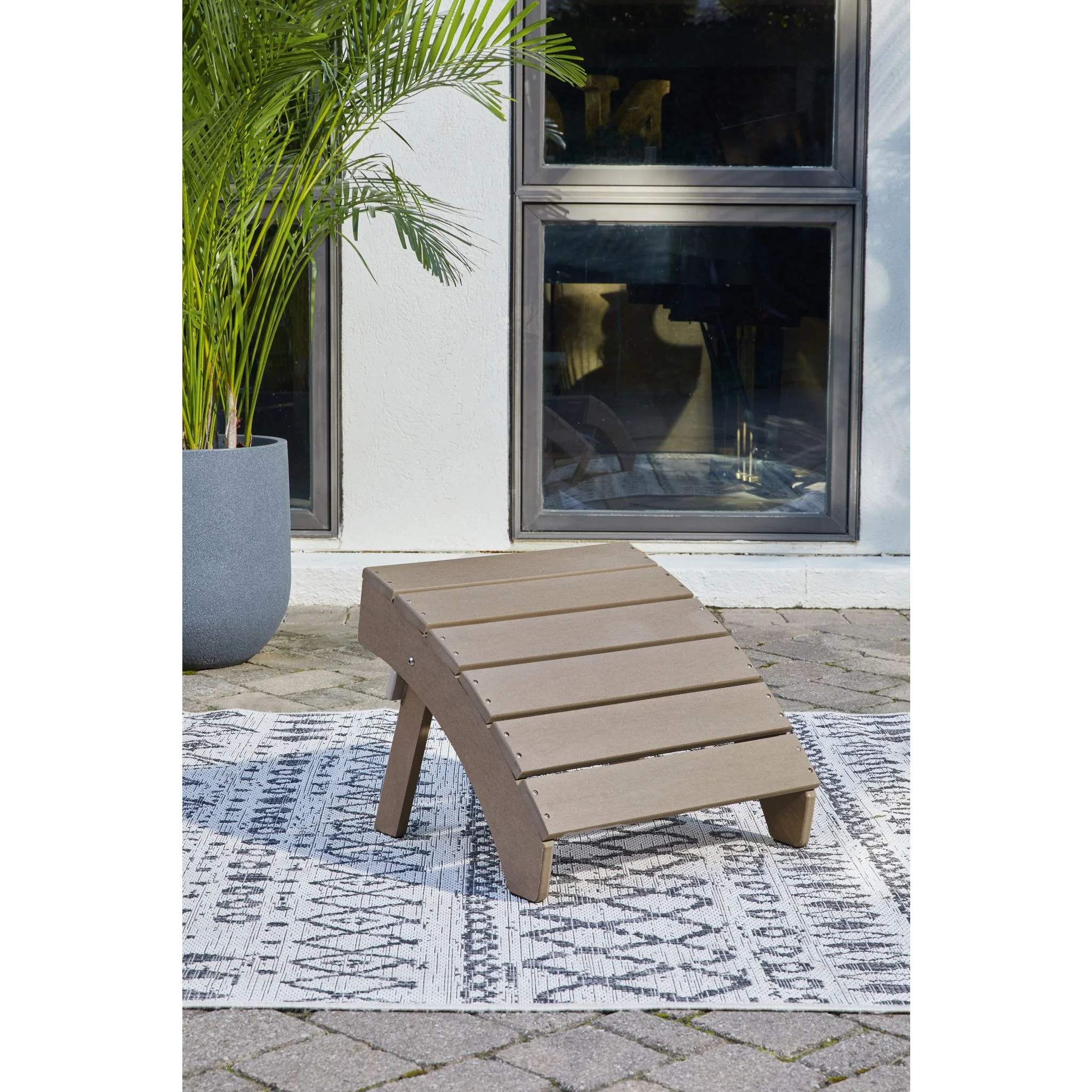 Outdoor Sundown Treasure Ottoman - Image 2