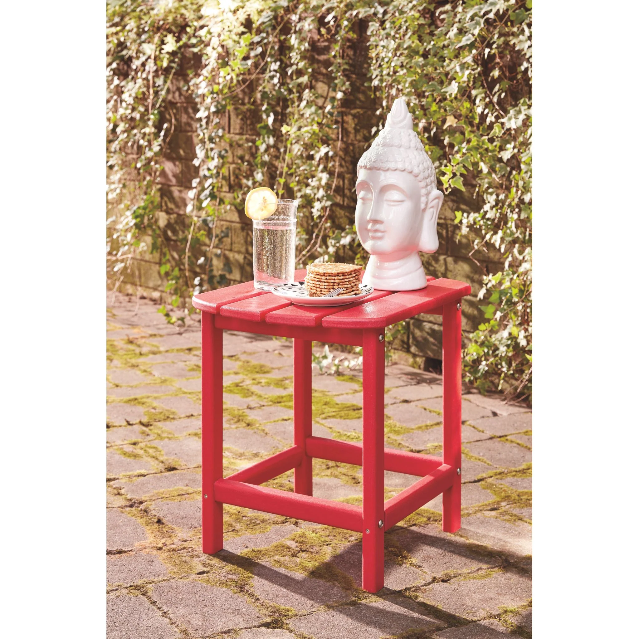 Outdoor Sundown Treasure Rectangle End Table - Image 5