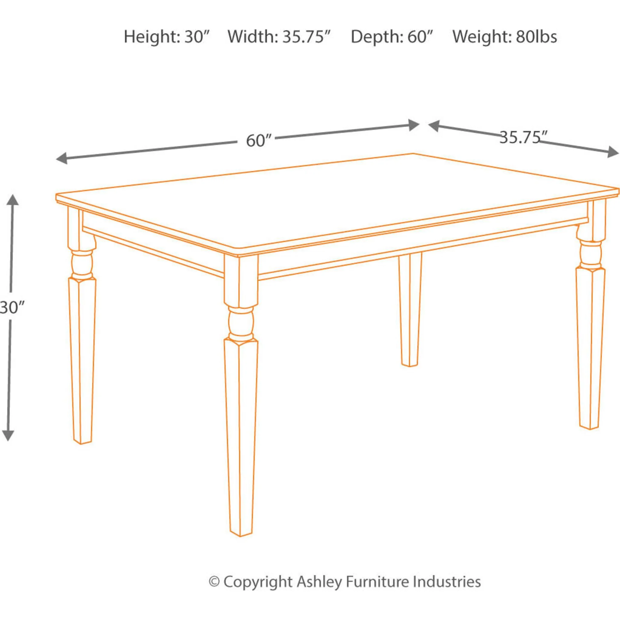 Owingsville Dining Table - Image 15