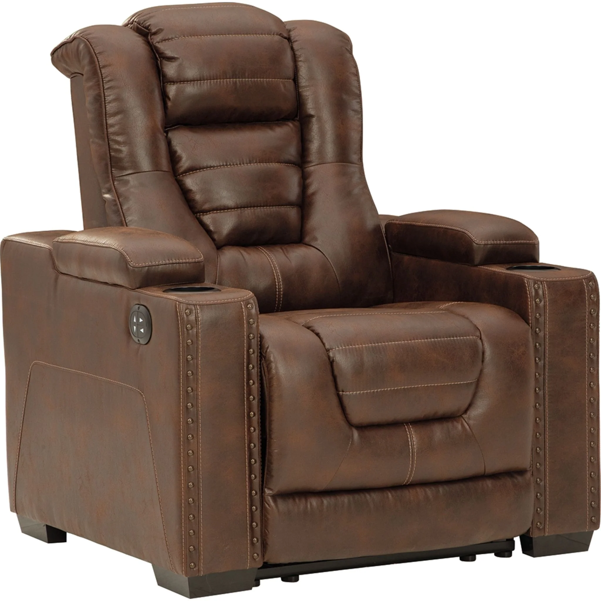 Owner's Box Power Recliner with Adjustable Headrest - Image 5