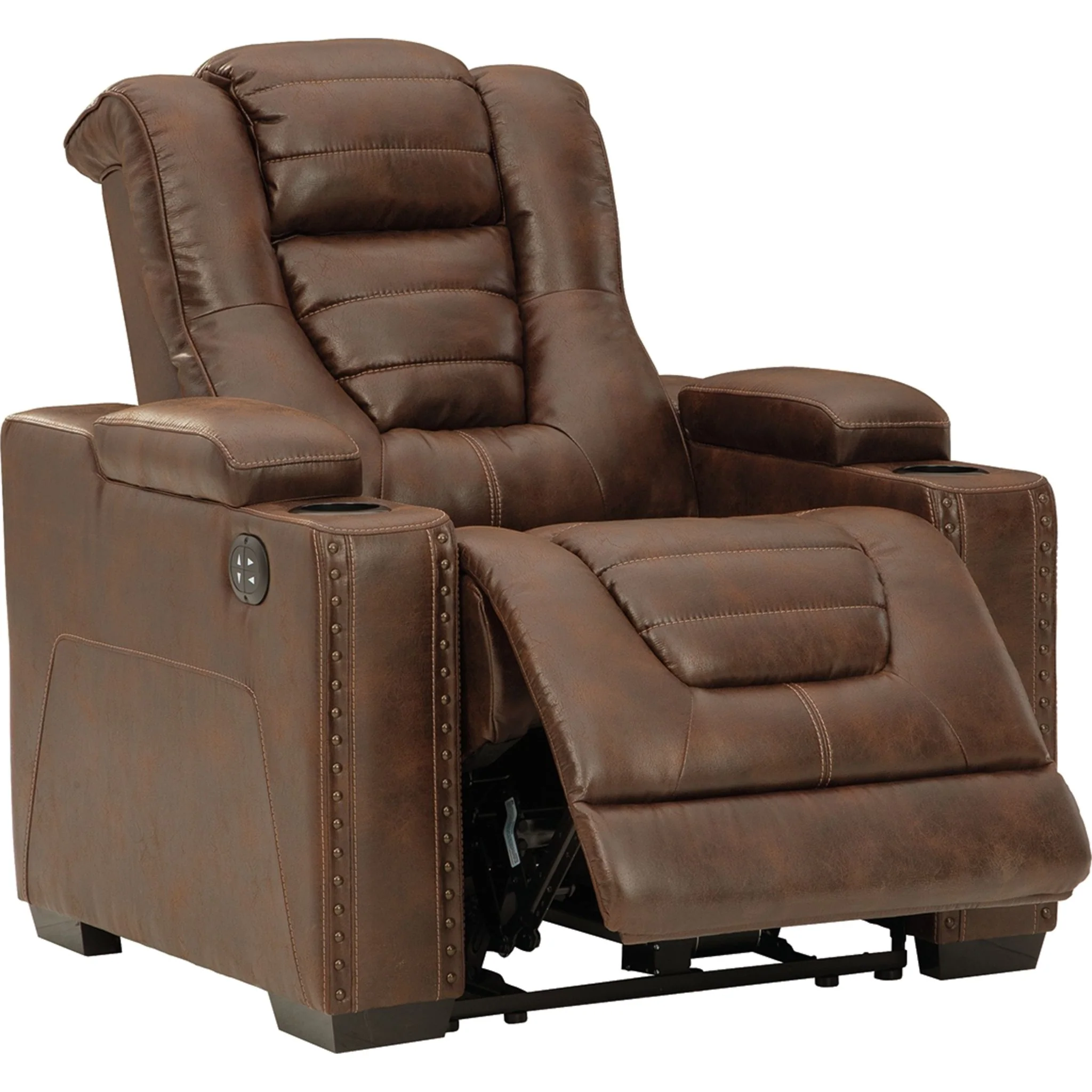 Owner's Box Power Recliner with Adjustable Headrest - Image 6