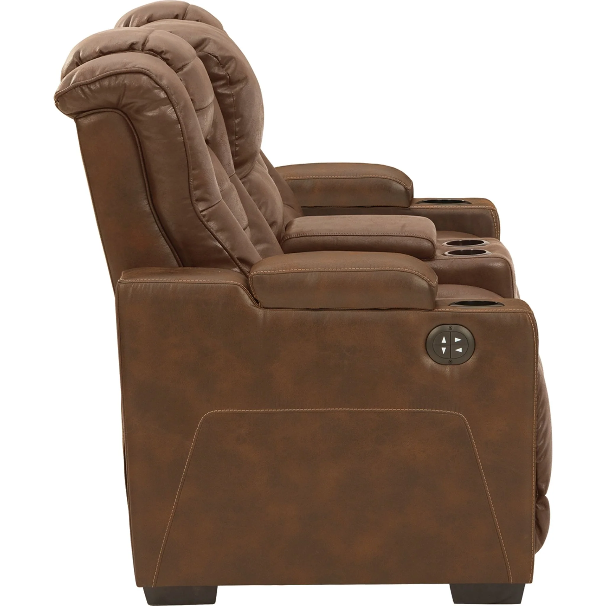 Owner's Box Power Reclining Loveseat with Adjustable Headrest - Image 10