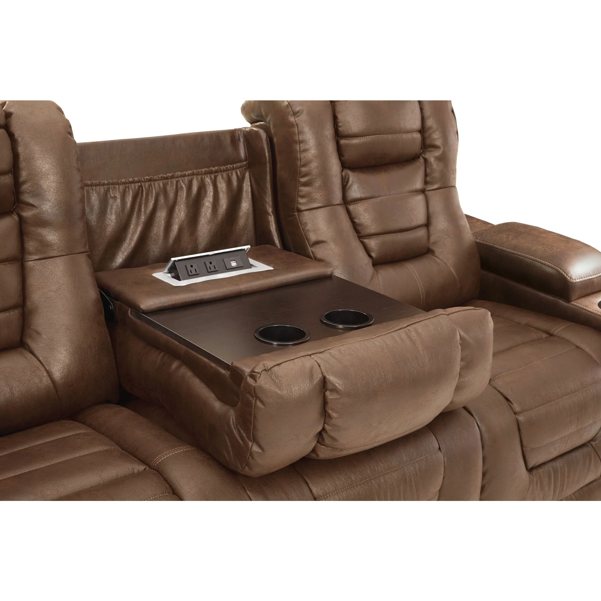 Owner's Box Power Reclining Sofa with Adjustable Headrest - Image 12