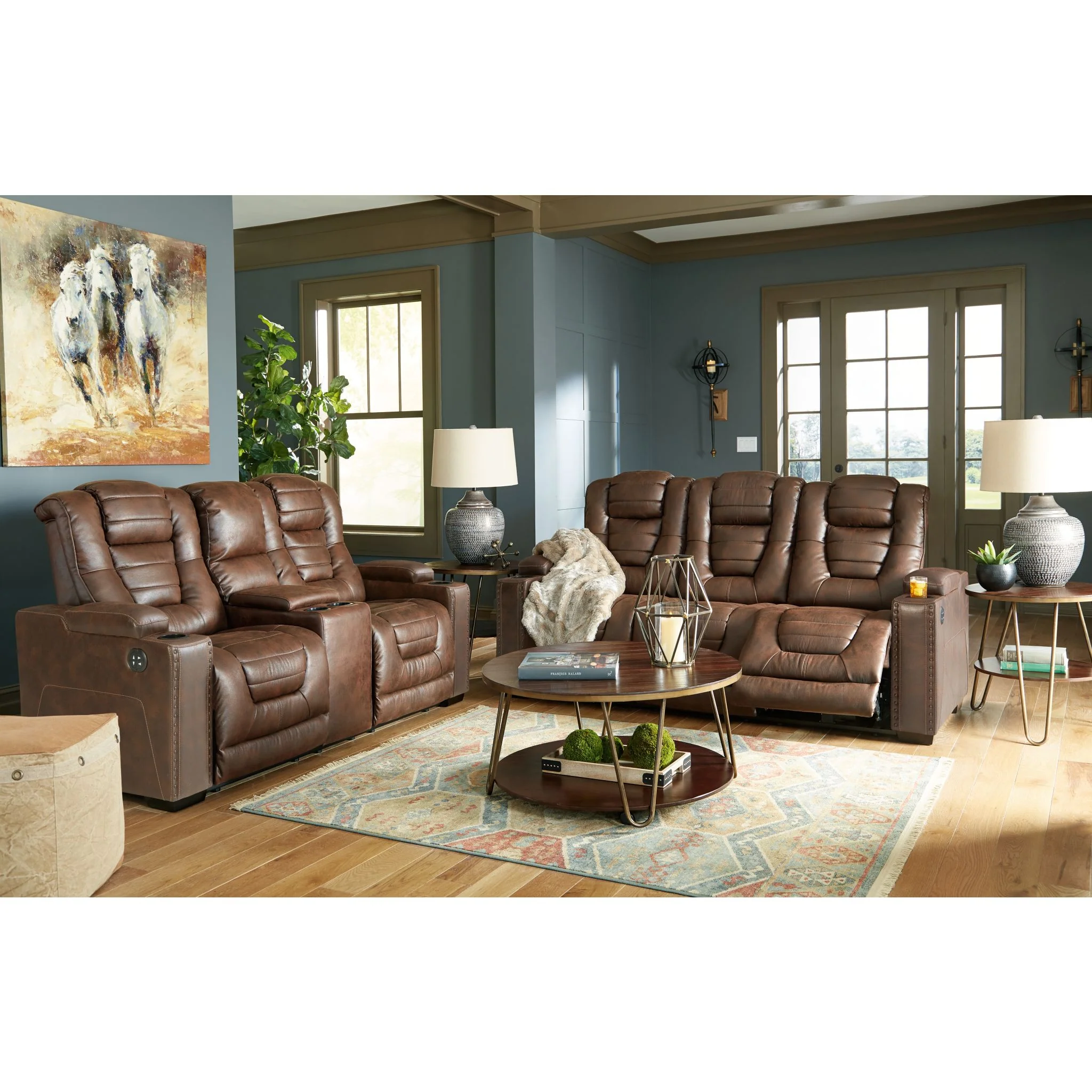 Owner's Box Power Reclining Sofa with Adjustable Headrest - Image 15