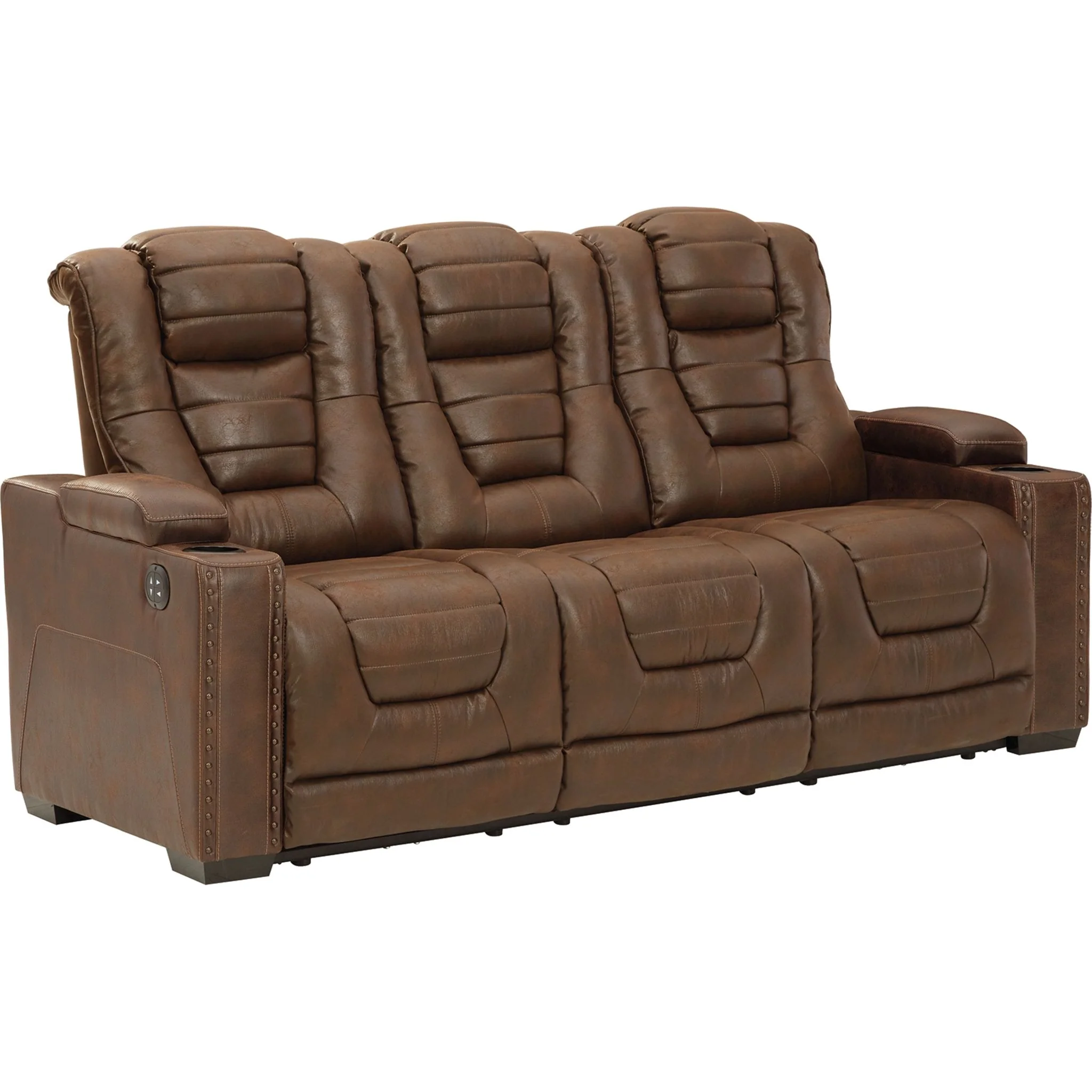 Owner's Box Power Reclining Sofa with Adjustable Headrest - Image 5