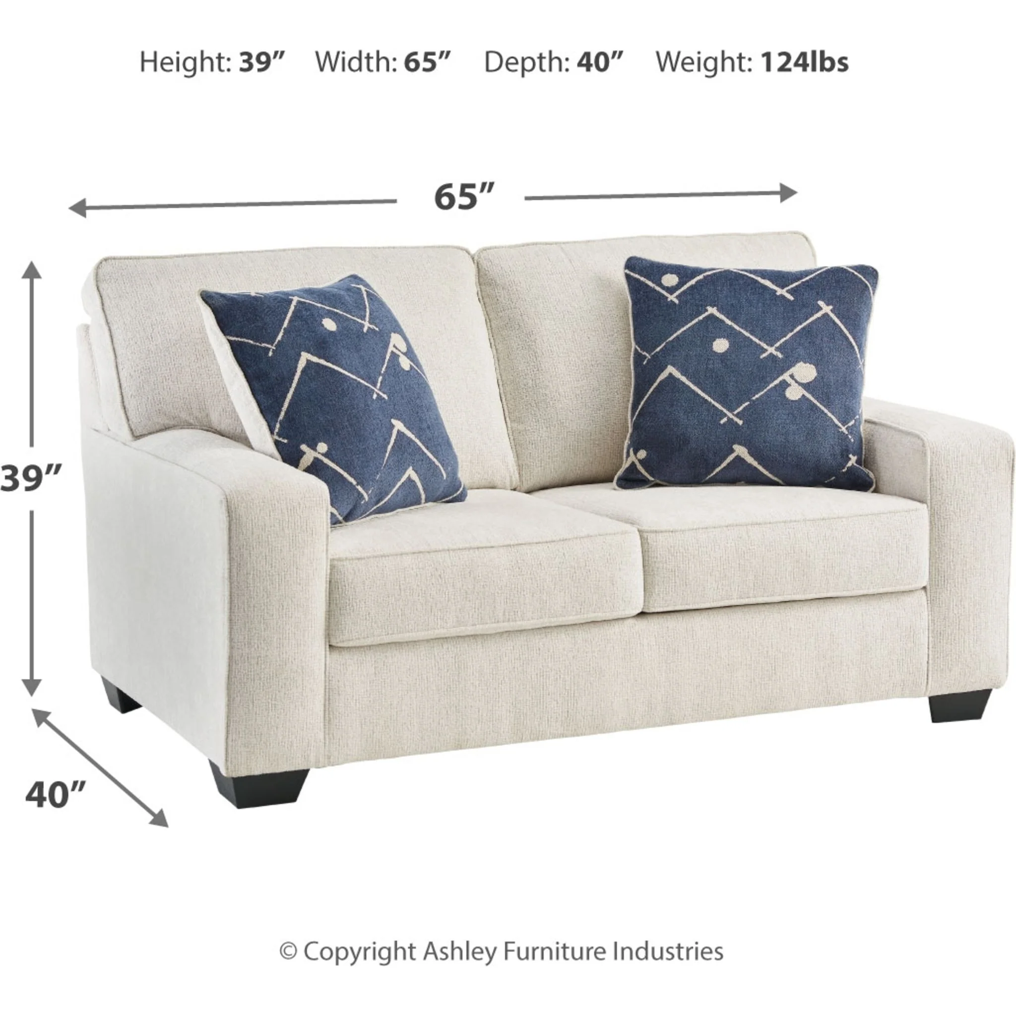Padova-Exclusive Loveseat - Image 7