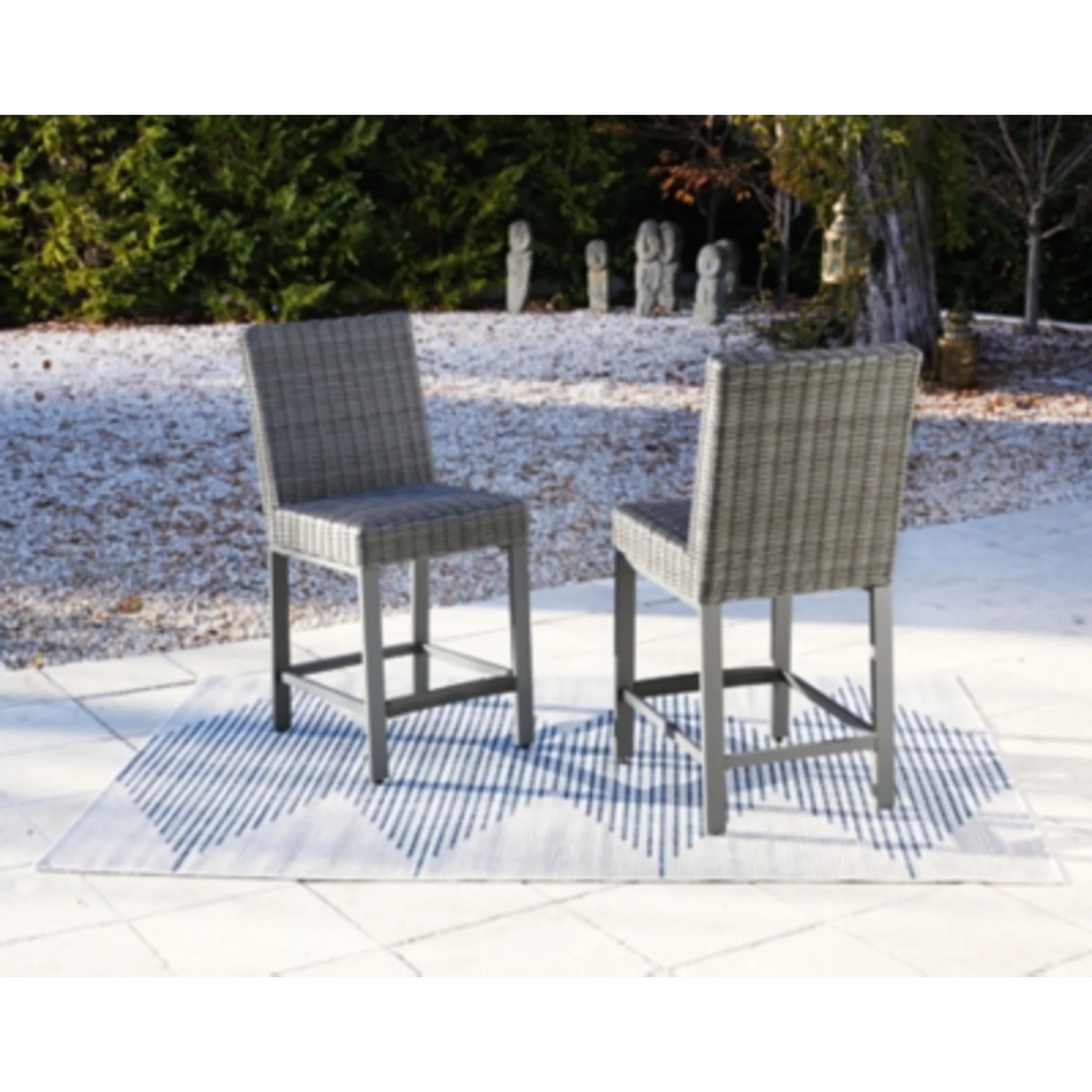 Outdoor Palazzo Barstool (set of 2) - Image 2