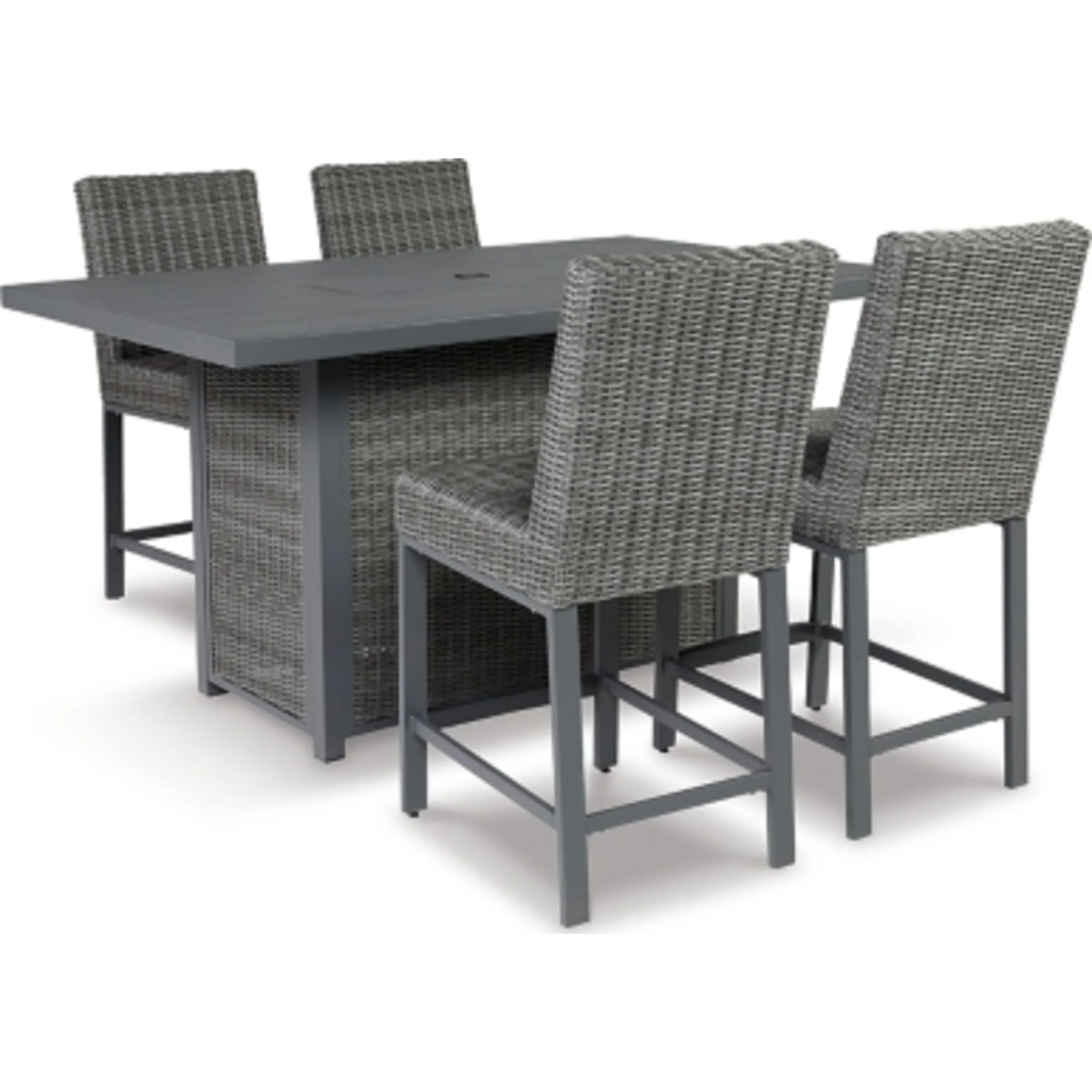 Palazzo 5 Piece Outdoor Bar Set - Image 11