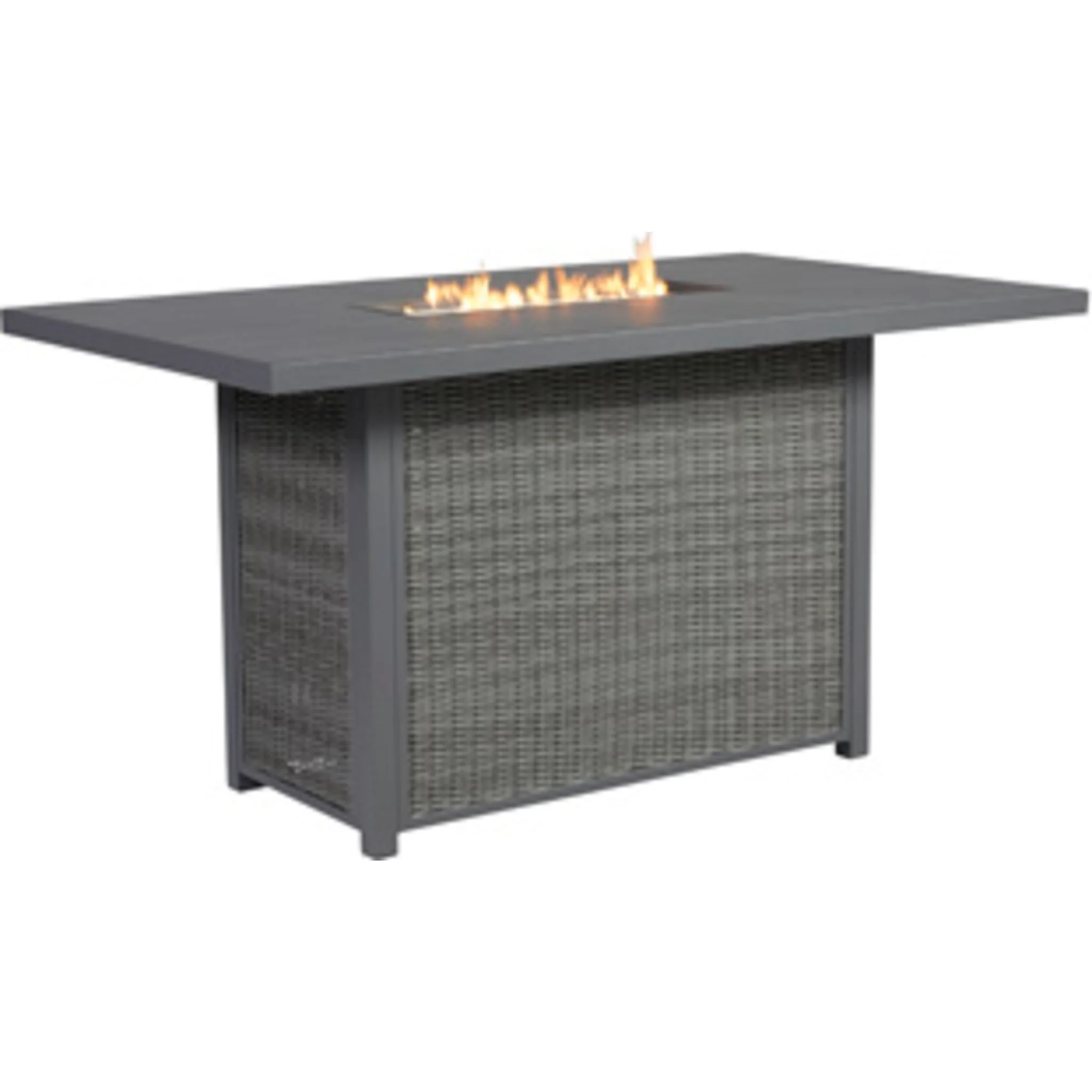 Outdoor Palazzo Bar Table with Fire Pit - Image 8