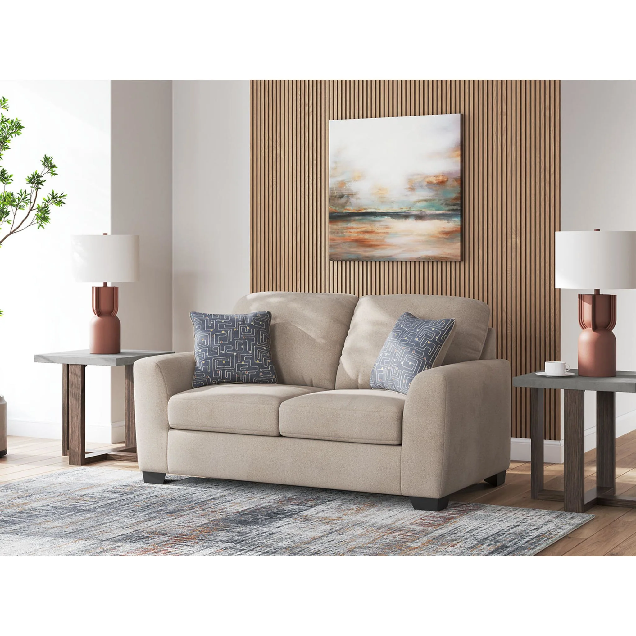Panola-Exclusive Loveseat - Image 2