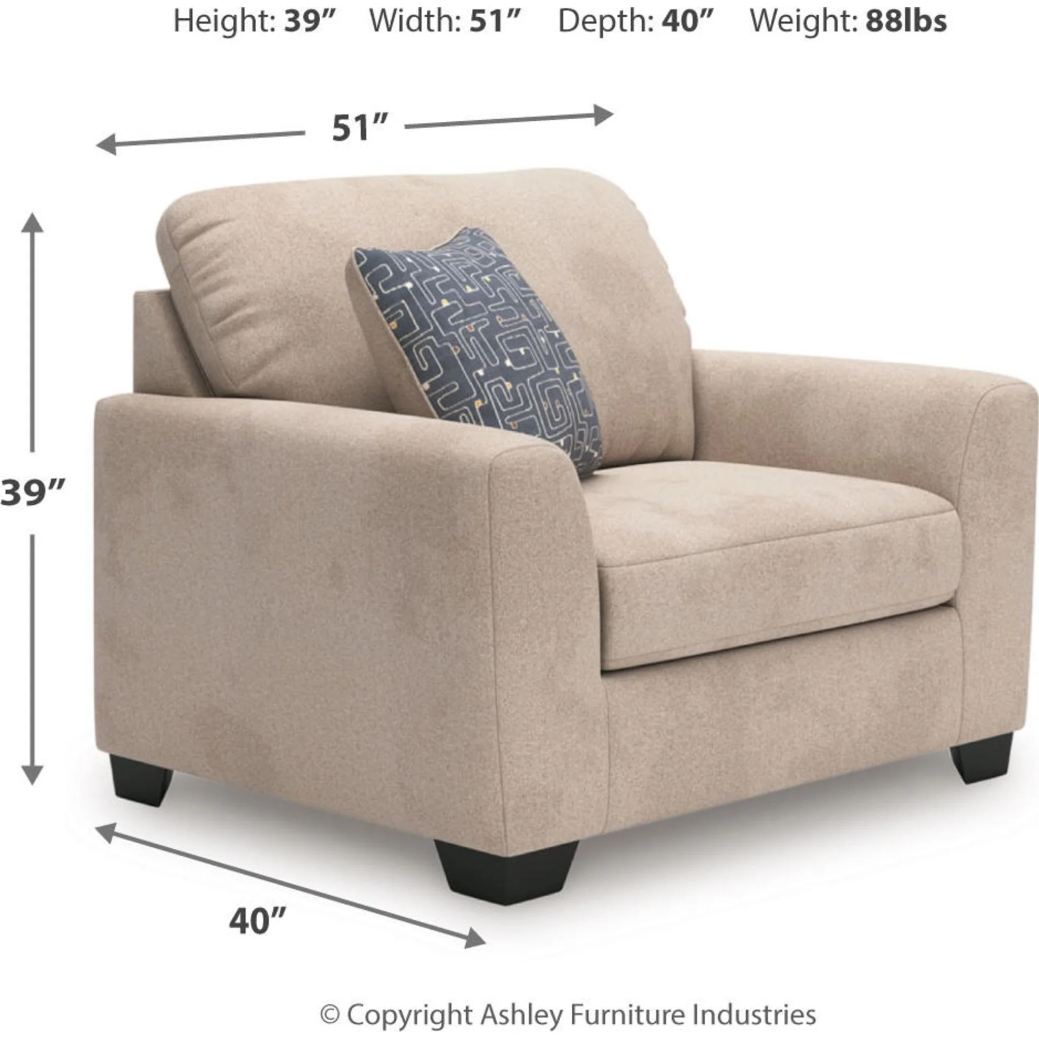 Panola-Exclusive Oversized Chair - Image 5