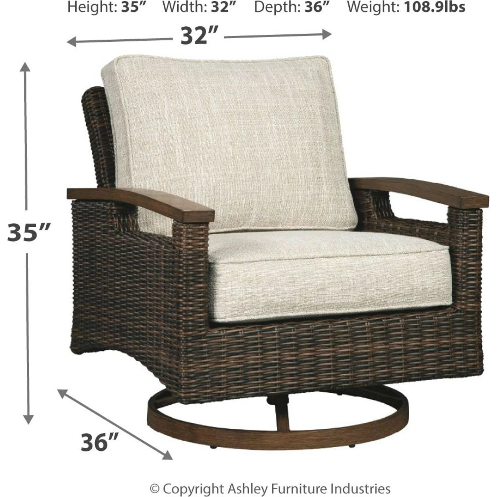 Paradise Trail 5 Piece Outdoor Seating - Image 8