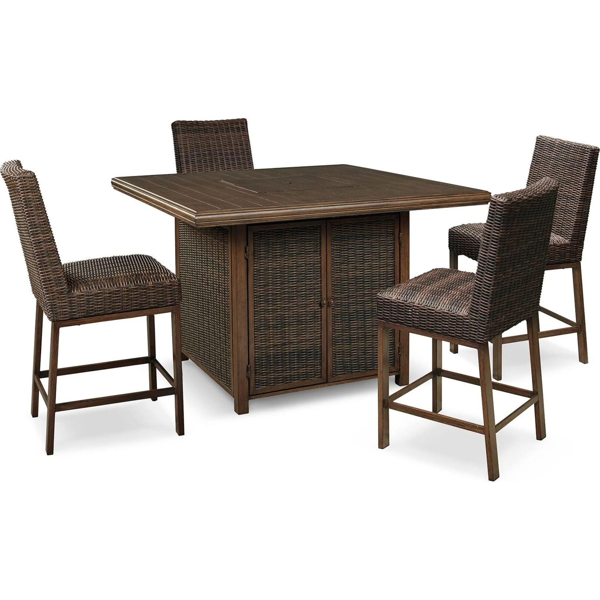 Paradise Trail Outdoor Bar Dining Set - Image 37