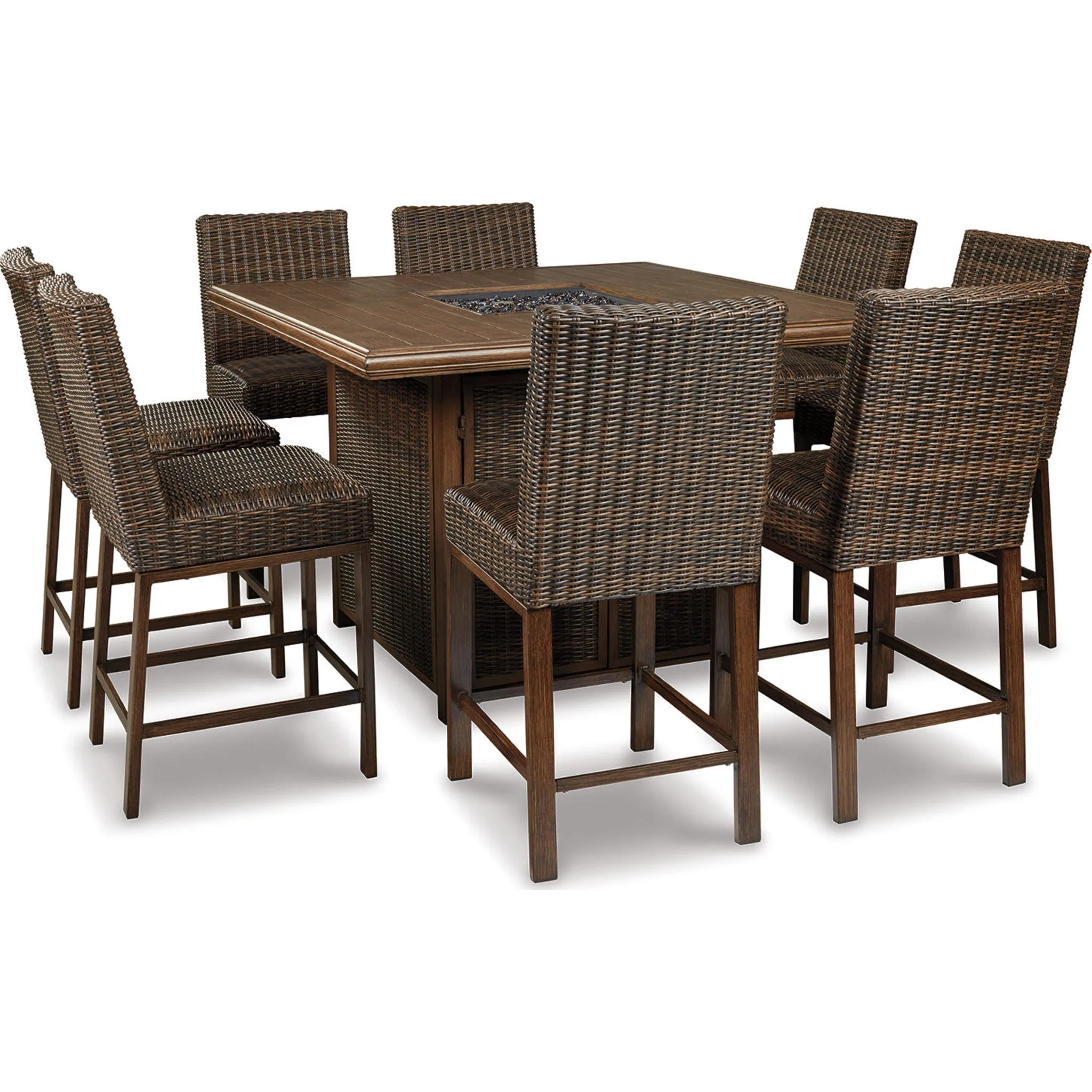 Paradise Trail Outdoor Bar Dining Set - Image 48