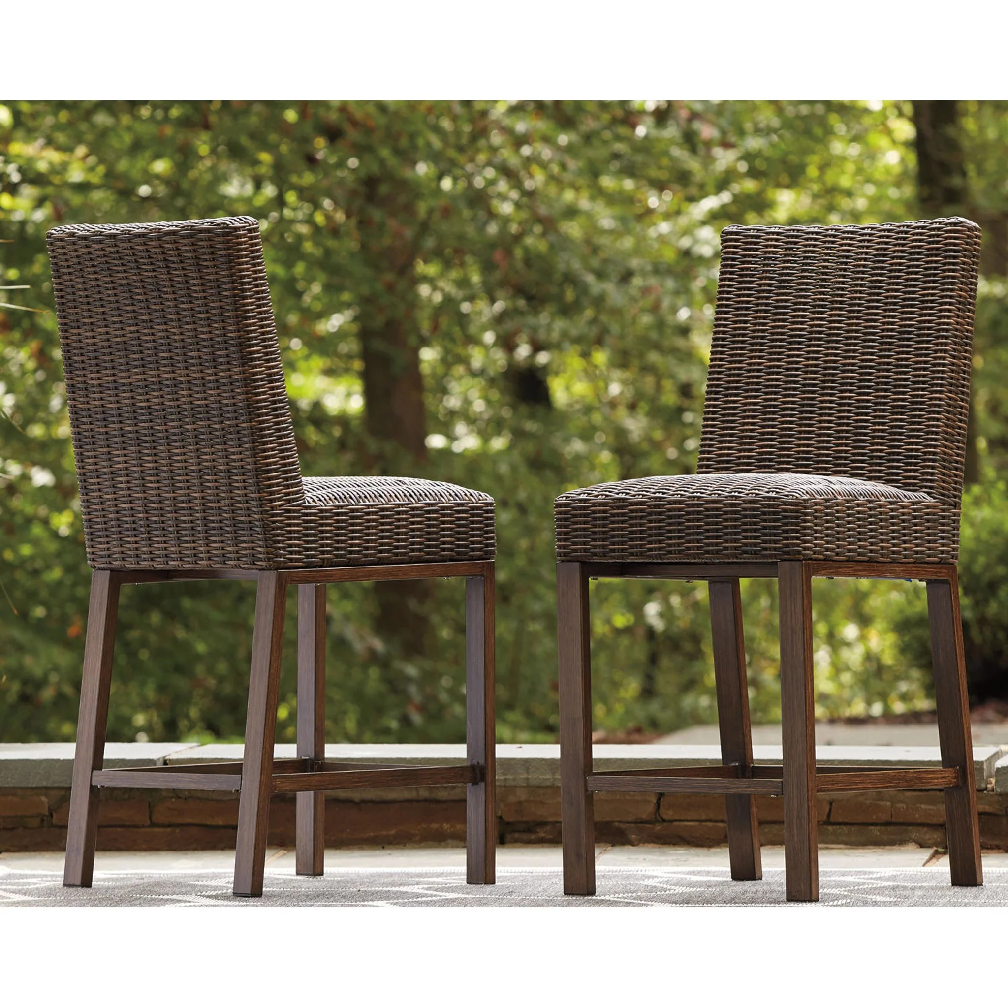 Paradise Trail Outdoor Bar Dining Set - Image 9