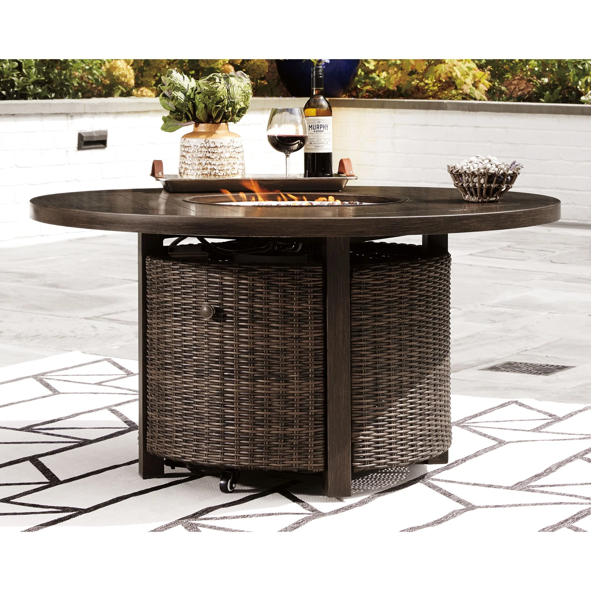 Paradise Trail Outdoor Fire Pit Table - Image 2