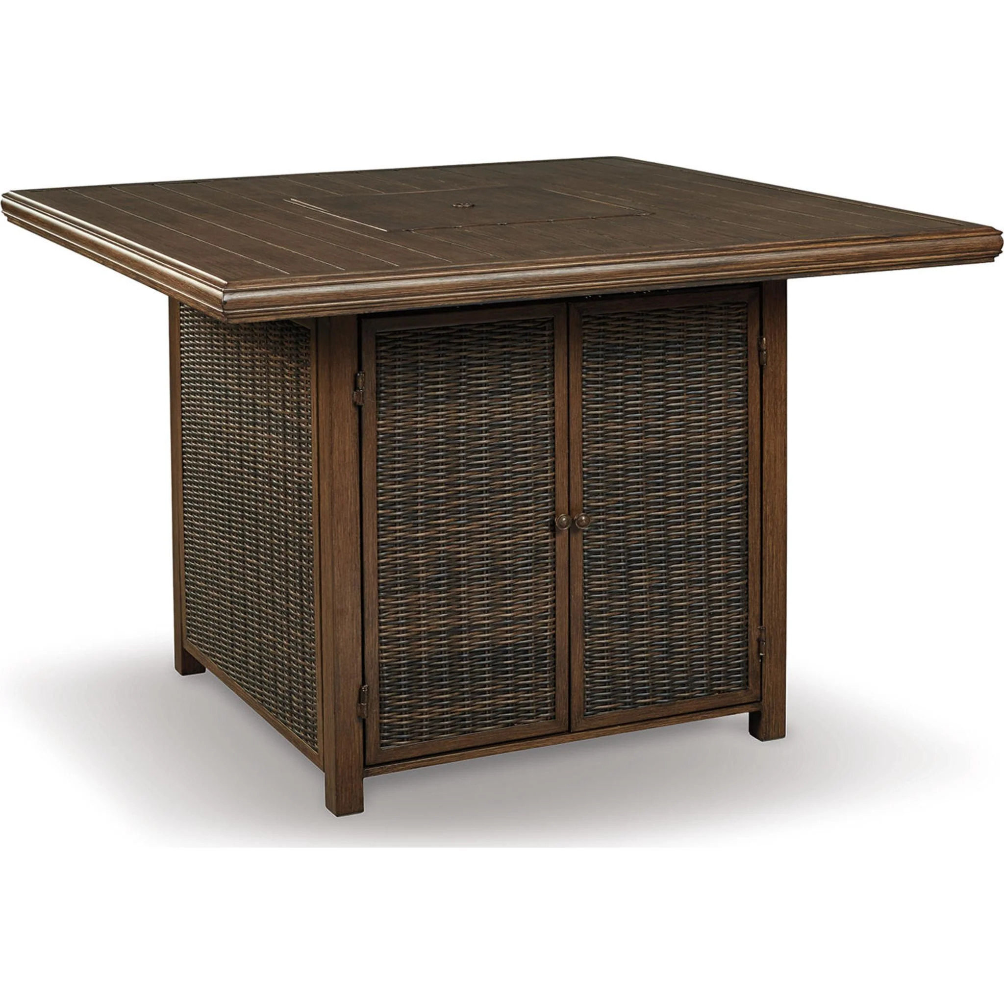 Paradise Trail Outdoor Bar Table with Fire Pit - Image 18
