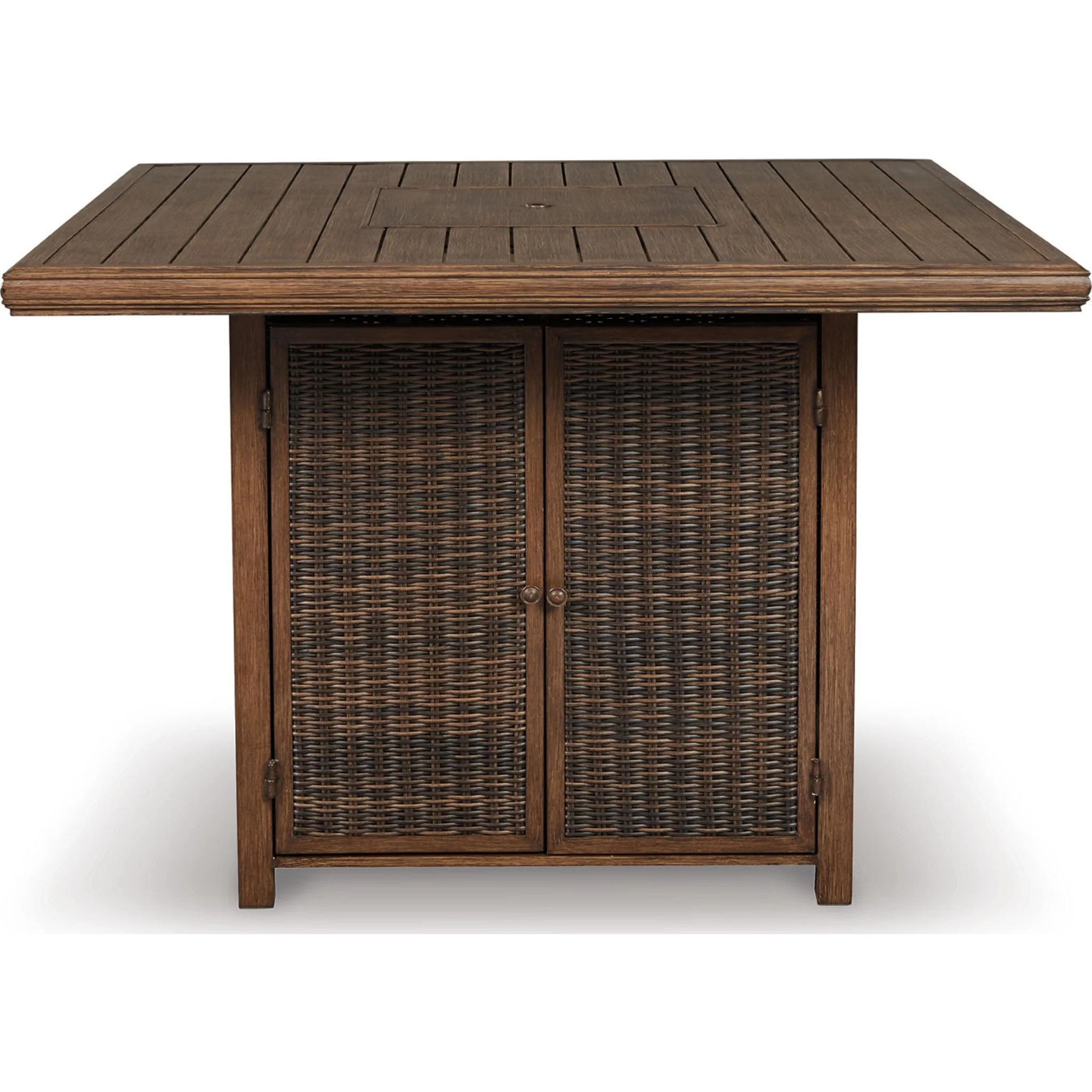 Paradise Trail Outdoor Bar Table with Fire Pit - Image 23