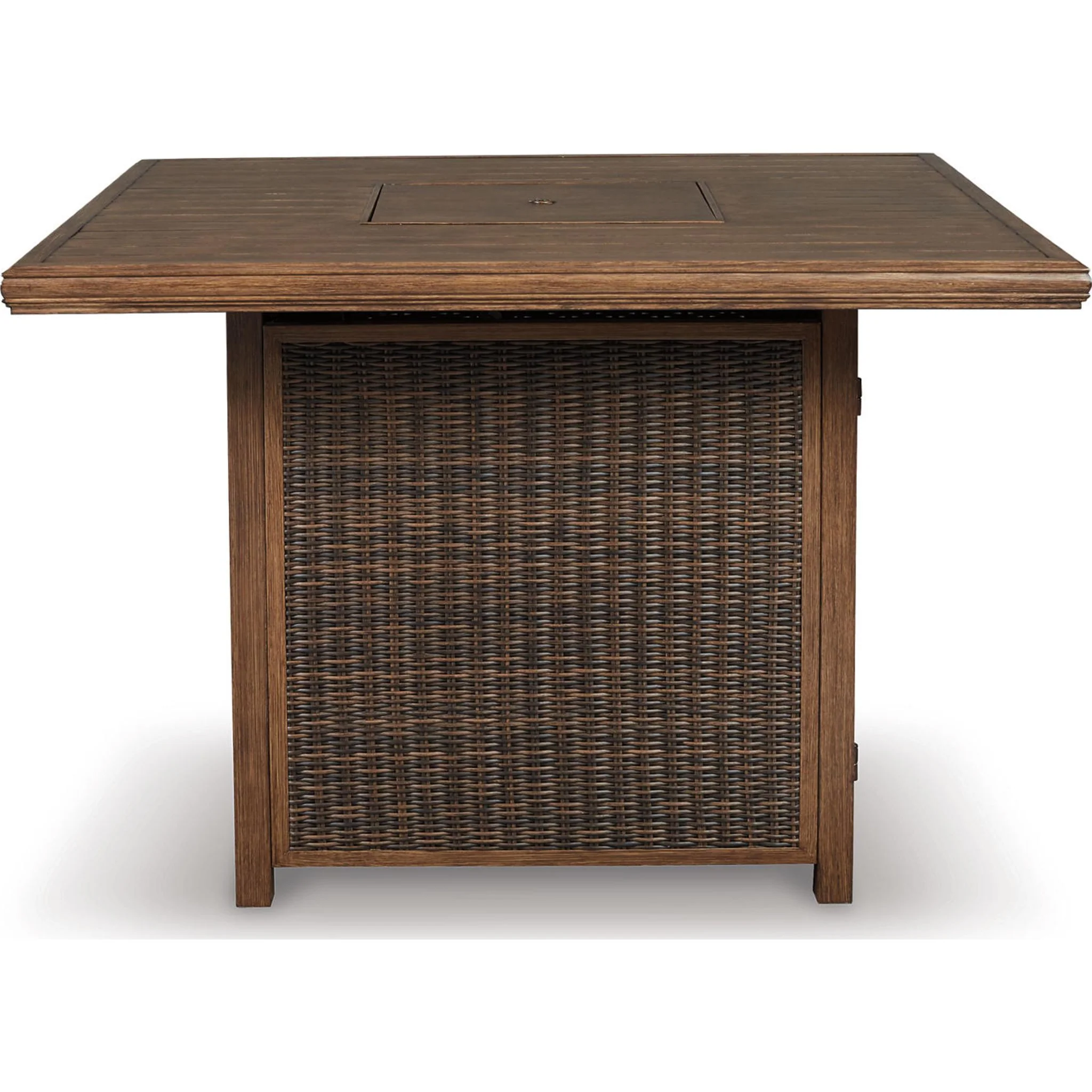 Paradise Trail Outdoor Bar Table with Fire Pit - Image 25
