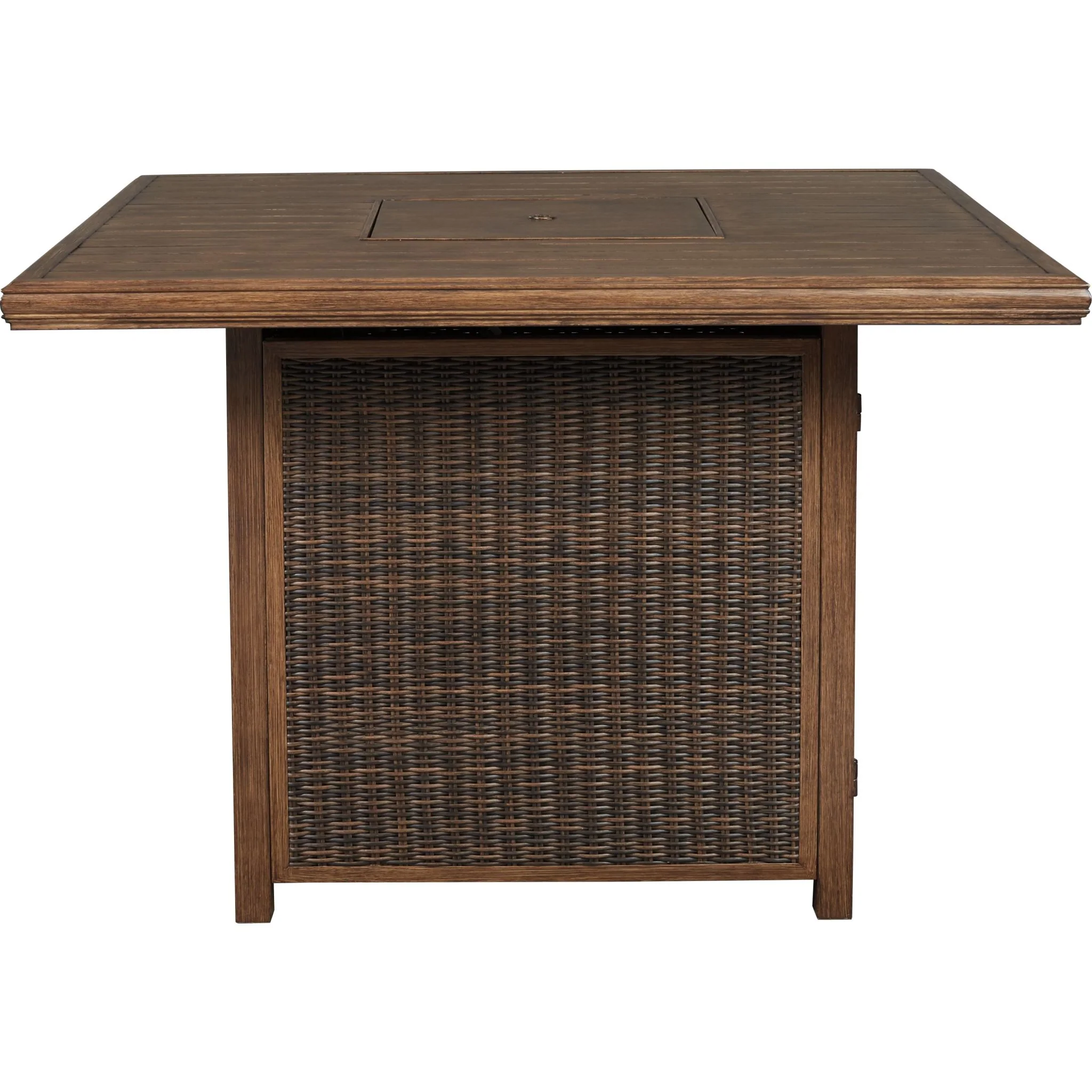 Paradise Trail Outdoor Bar Table with Fire Pit - Image 6