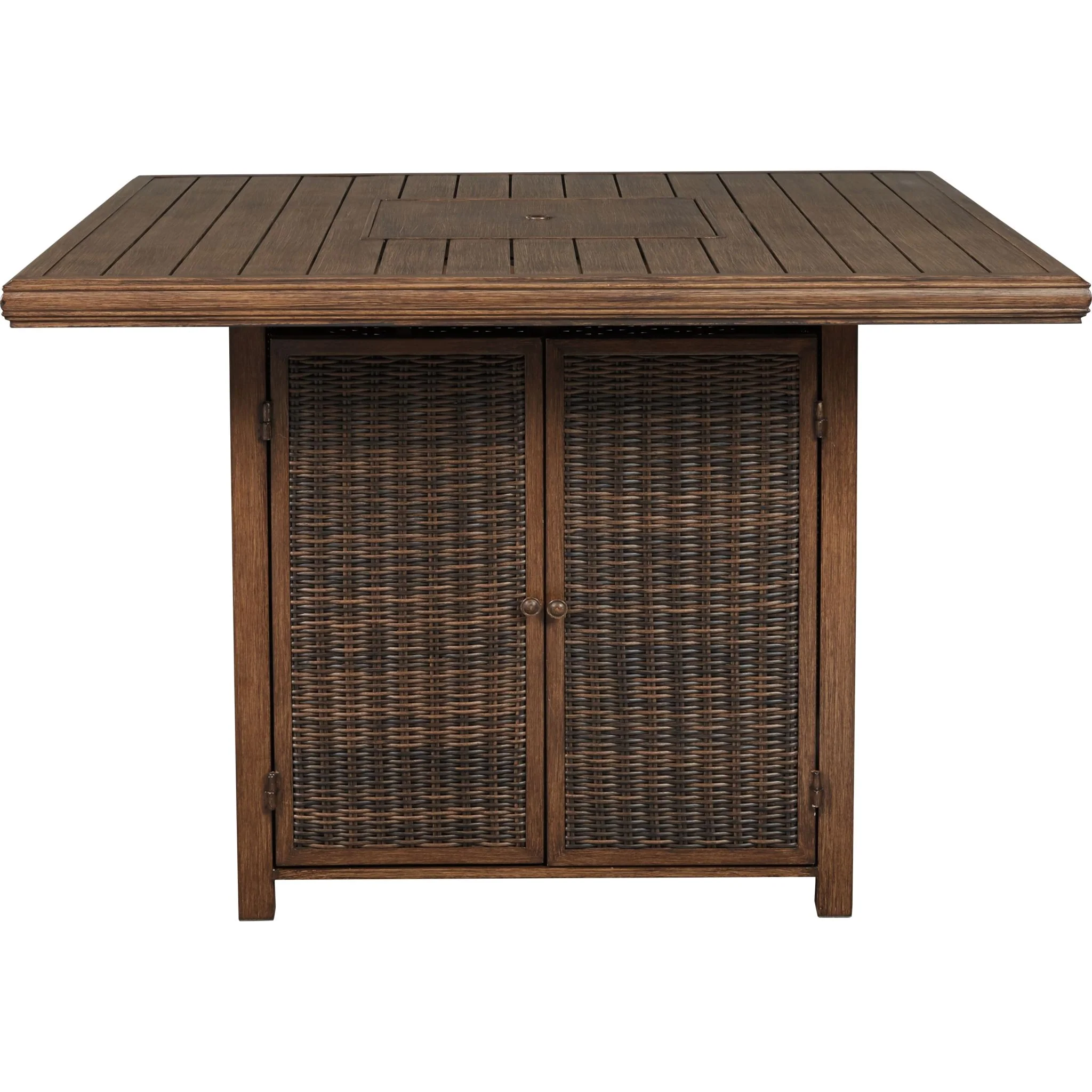 Paradise Trail Outdoor Bar Table with Fire Pit - Image 7