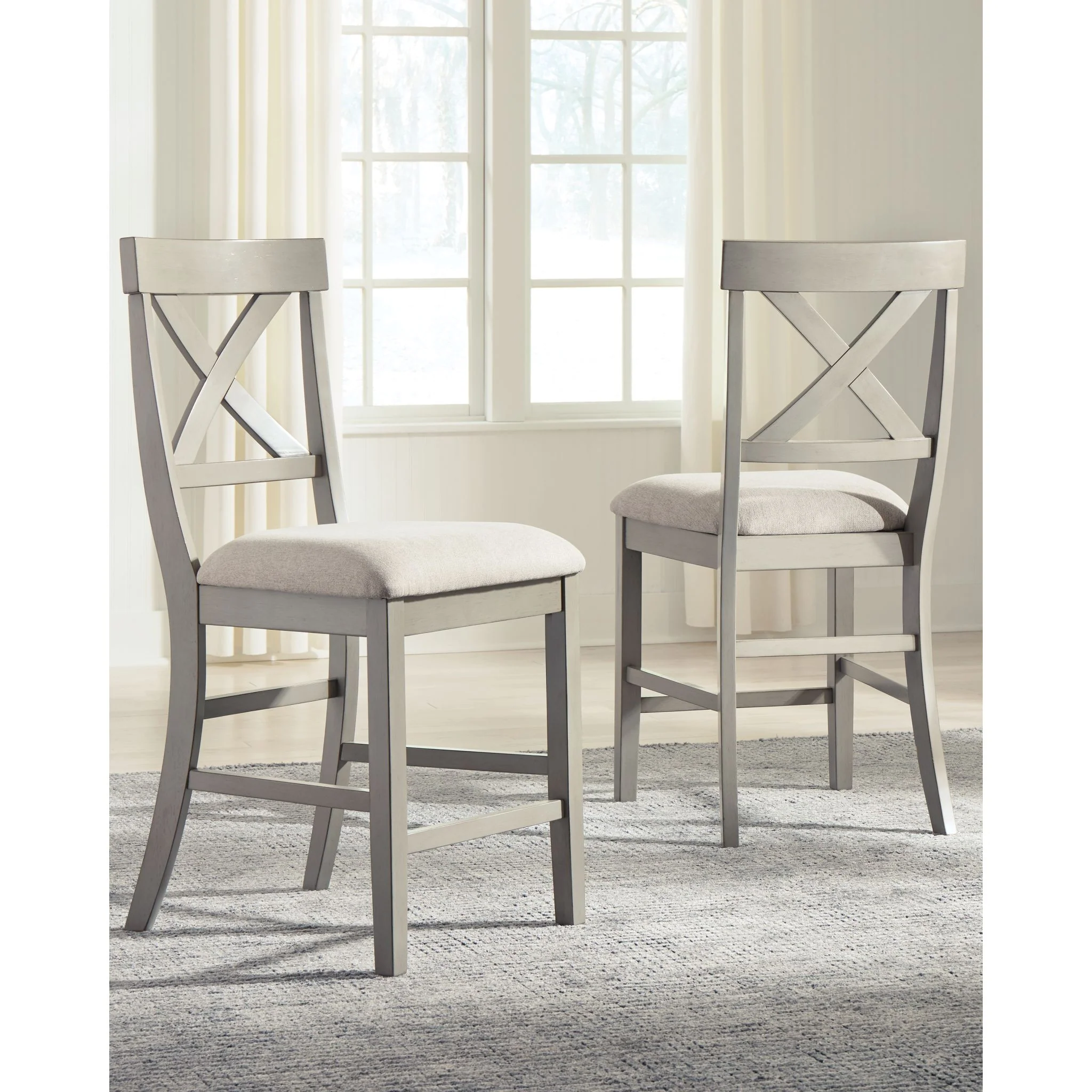 Parellen Upholstered Barstool - Image 2