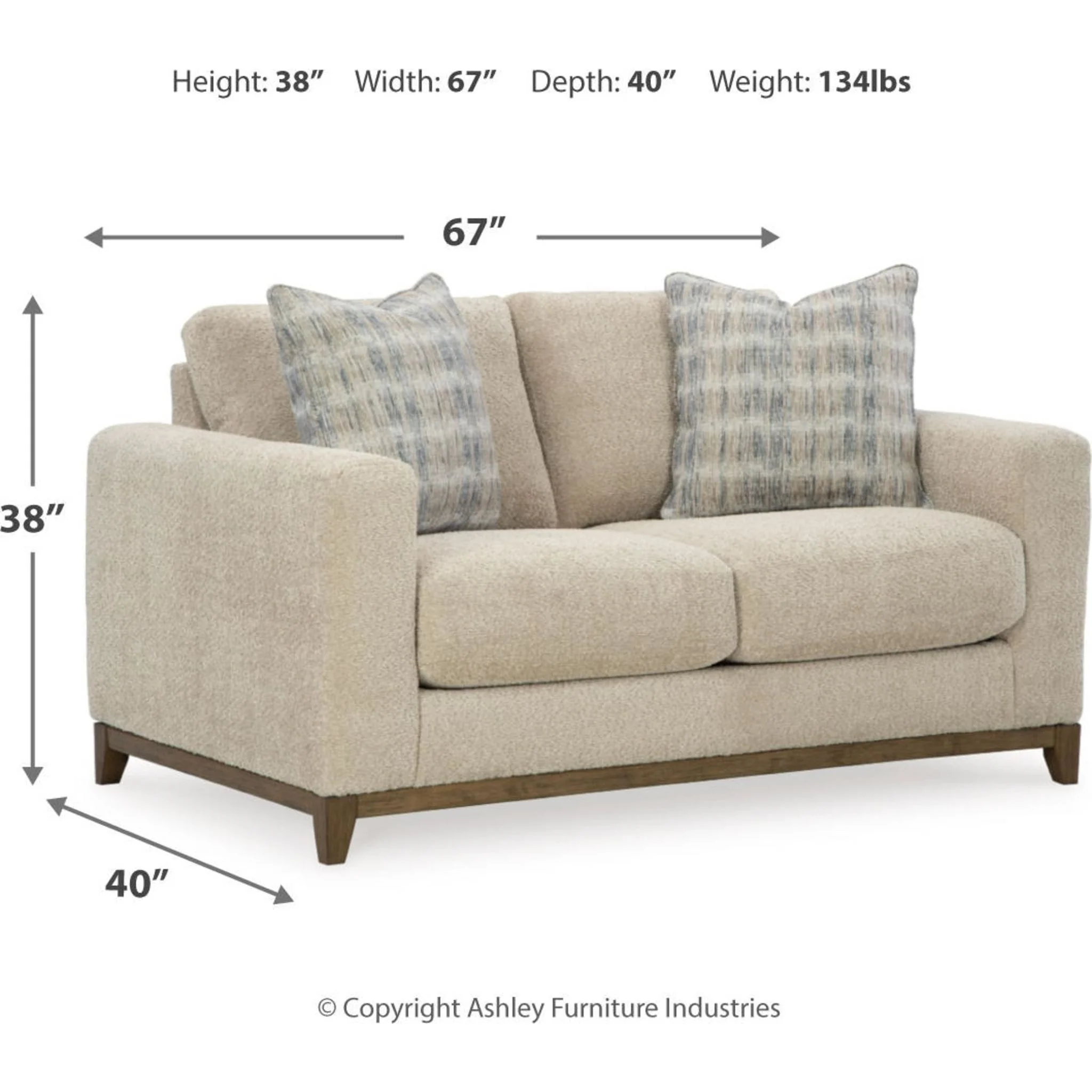 Parklynn Loveseat - Image 8