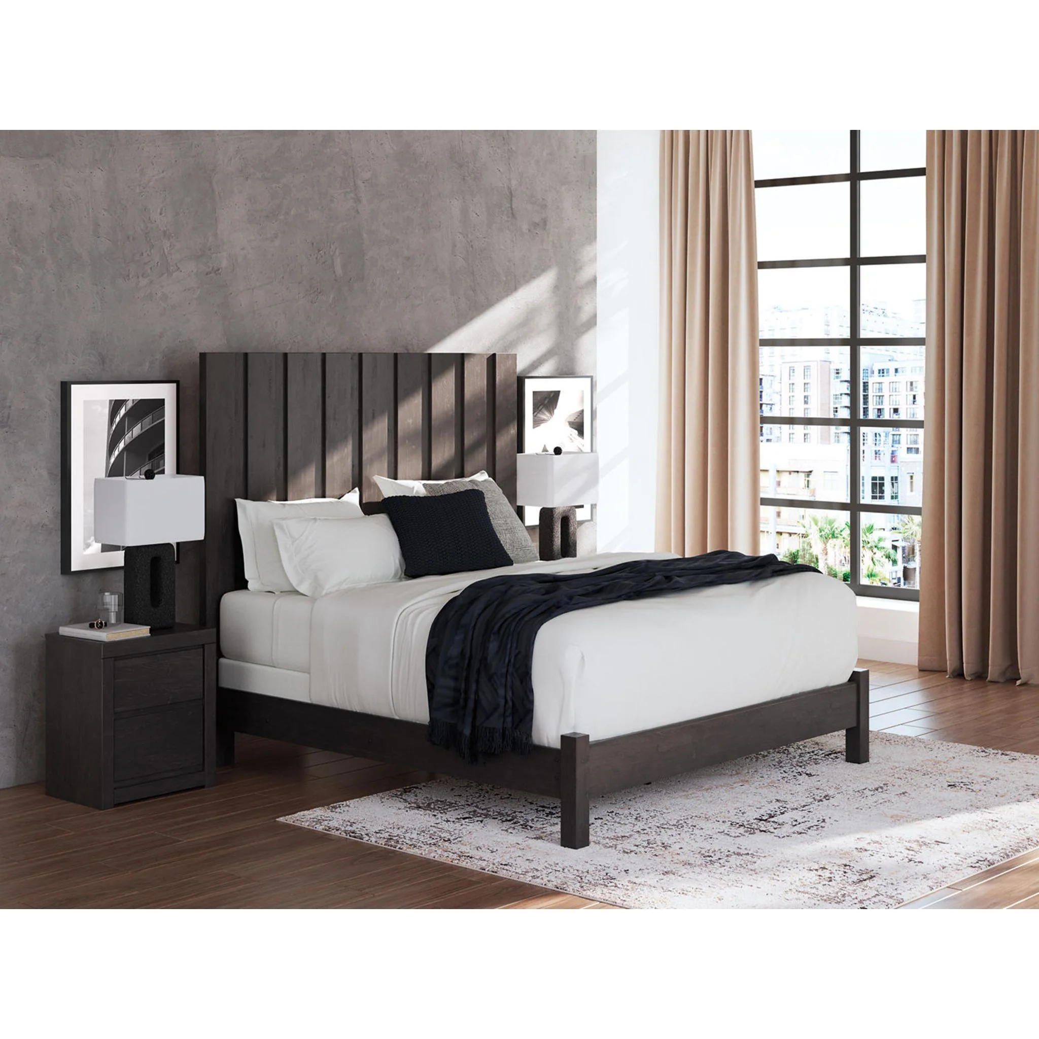 Parlayon 5 Piece King Panel Bedroom - Image 18