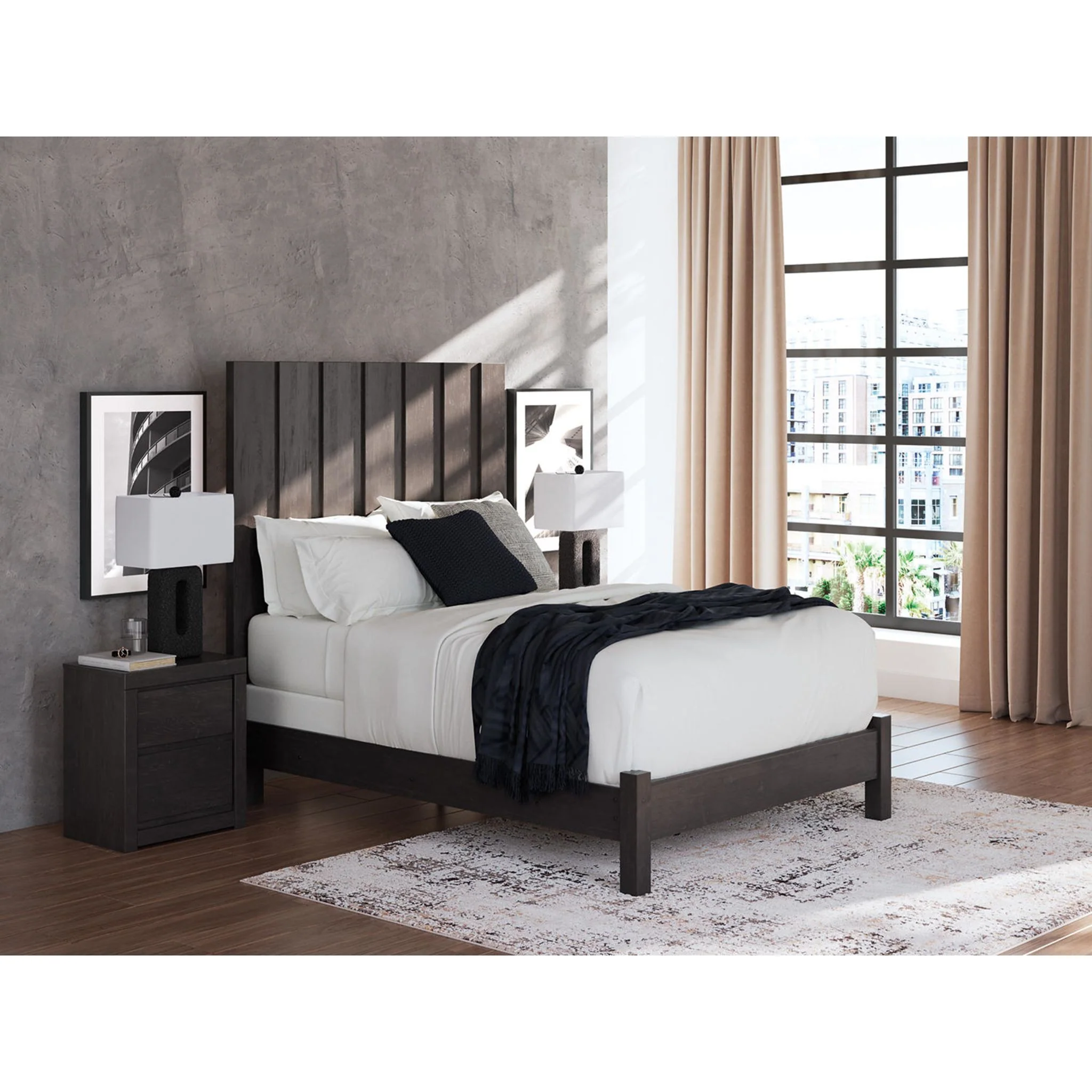 Parlayon 5 Piece Queen Panel Bedroom - Image 19