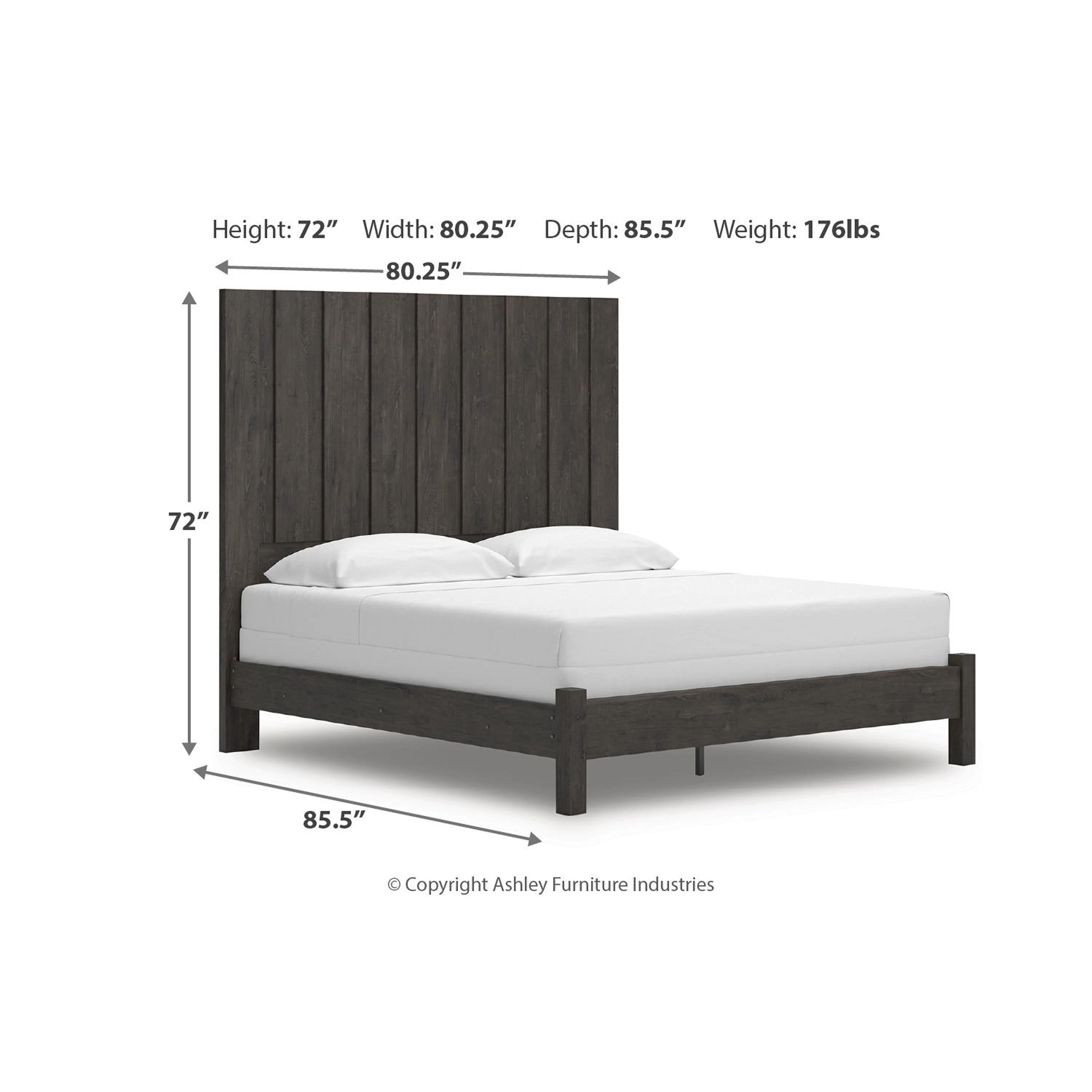 Parlayon King Panel Bed - Image 3