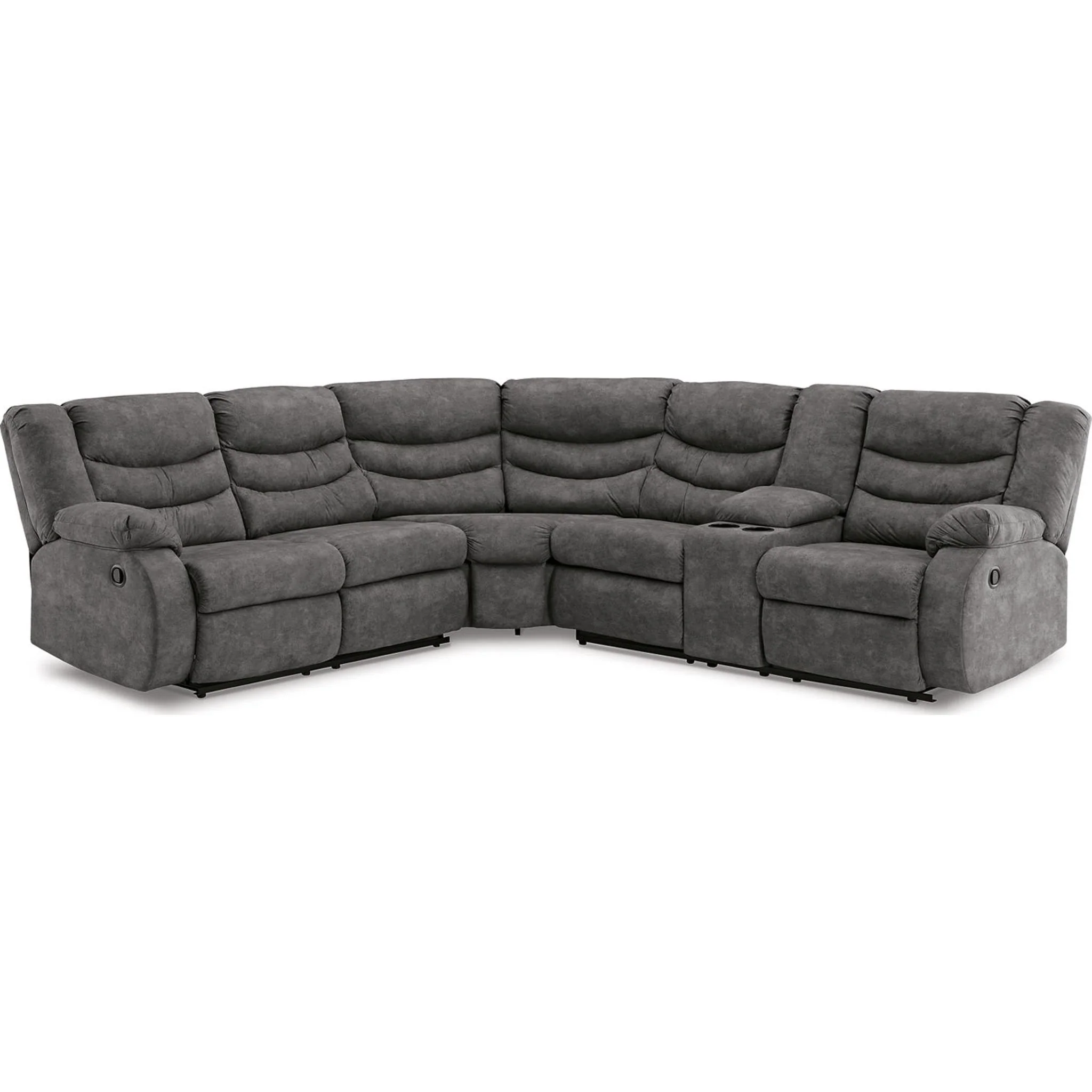 Partymate 2 Piece Reclining Sectional - Image 2