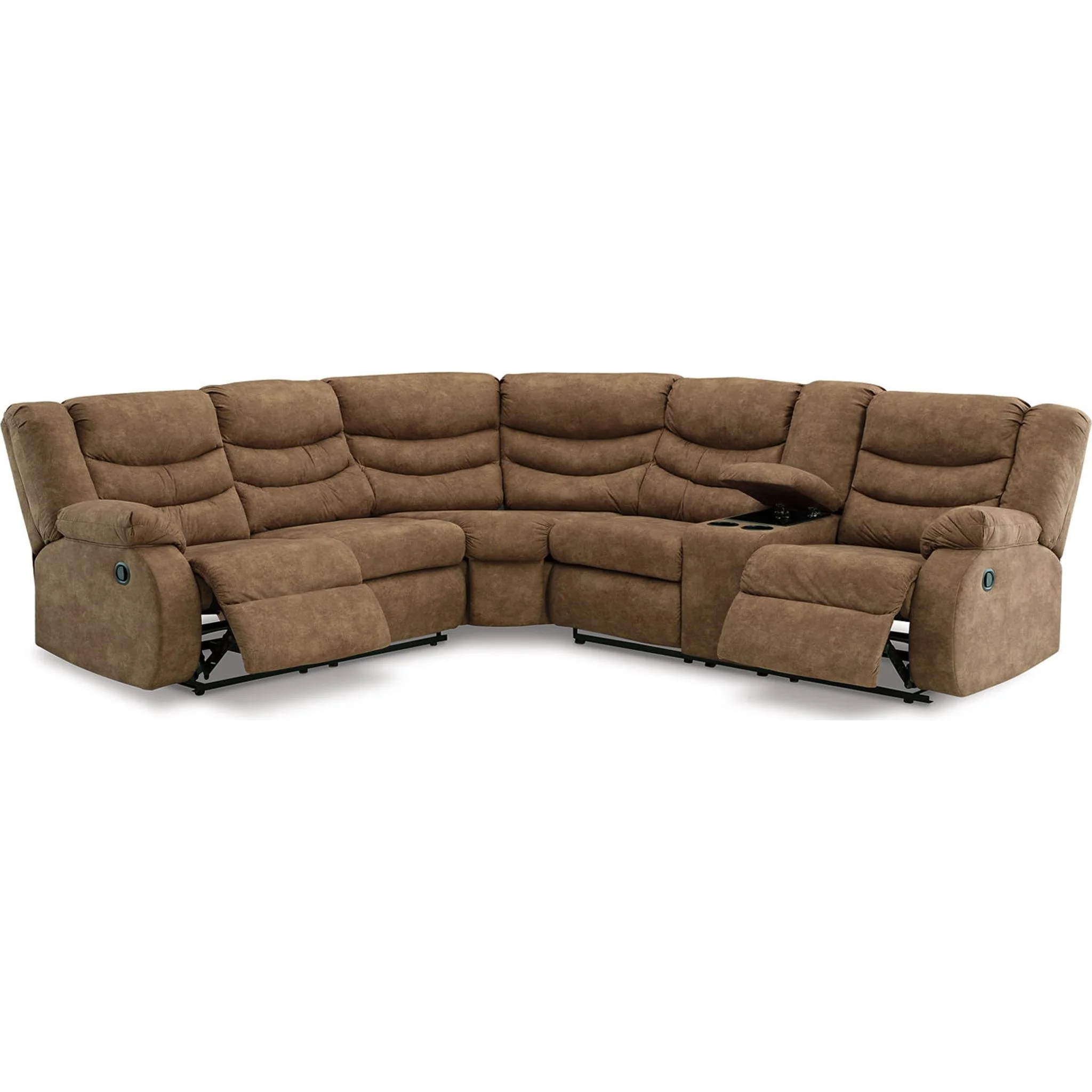 Partymate 2 Piece Reclining Sectional - Image 3