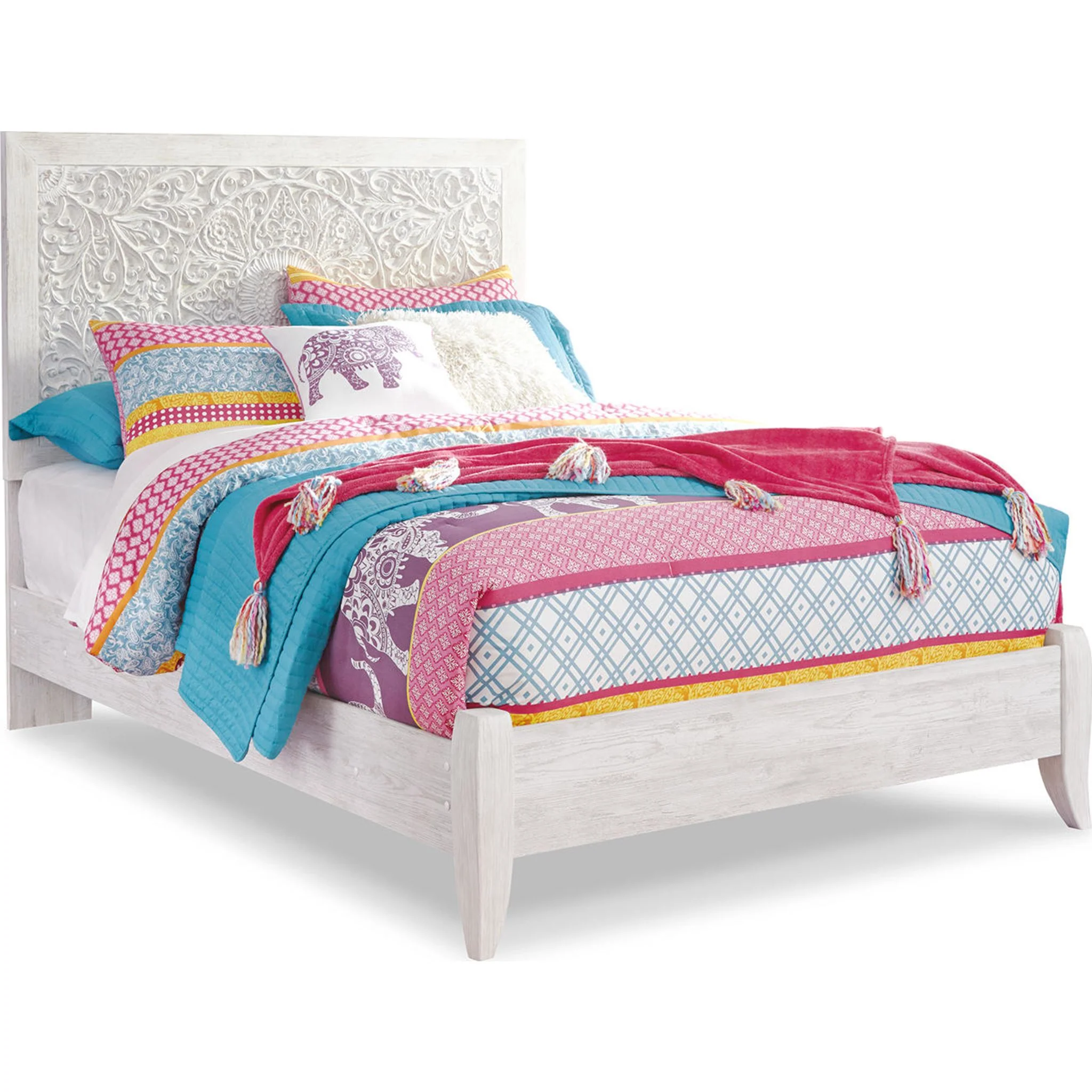 Paxberry 3 Piece Full Panel Bed - Image 17