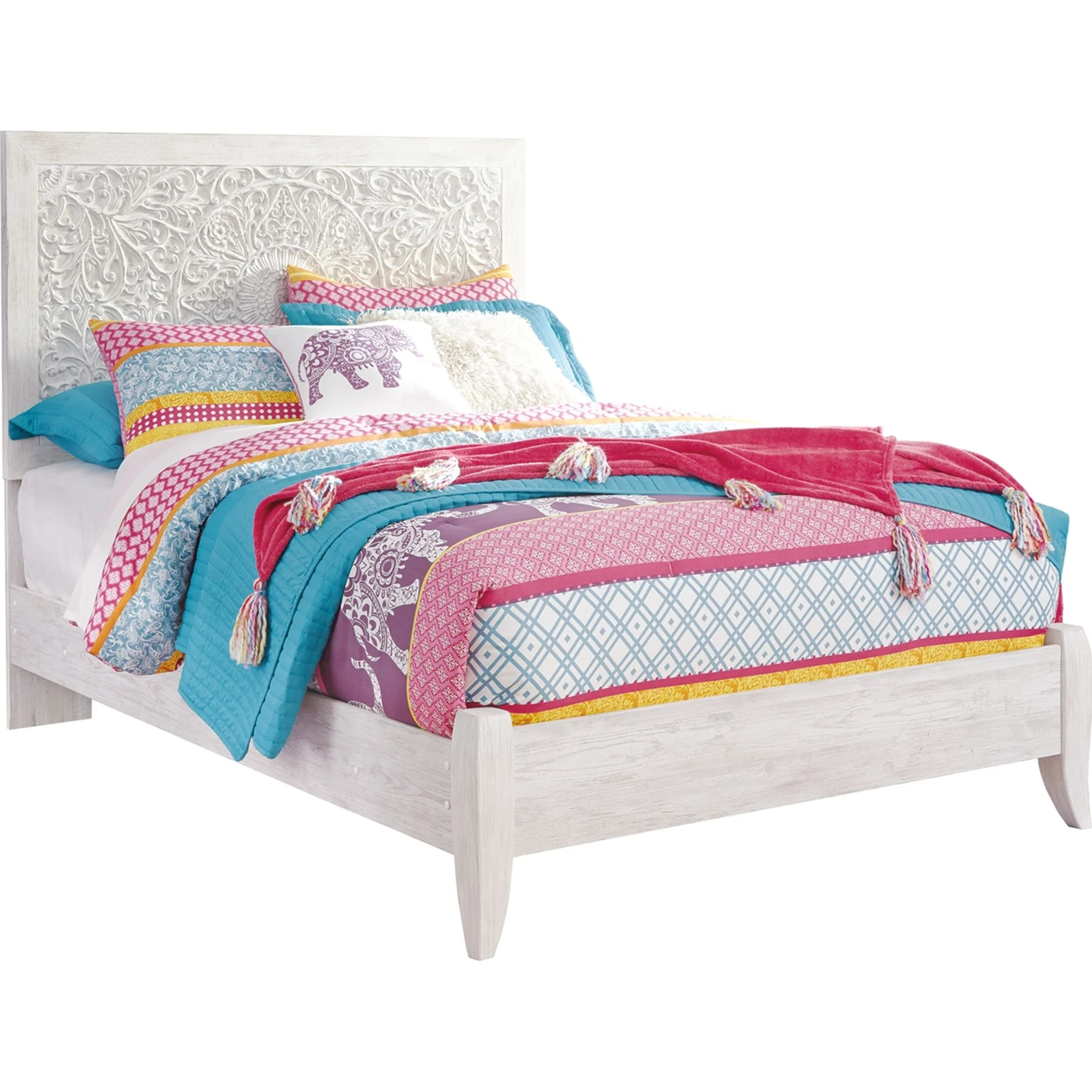 Paxberry 3 Piece Twin Panel Bed - Image 3