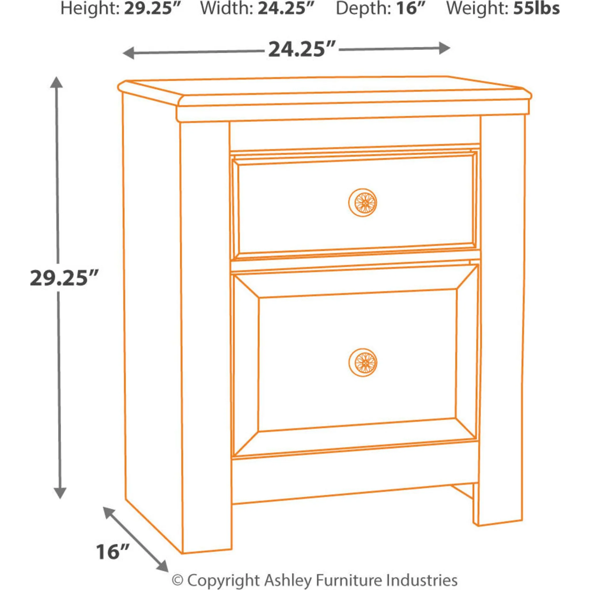Paxberry 4 Piece Bedroom Package - Image 15