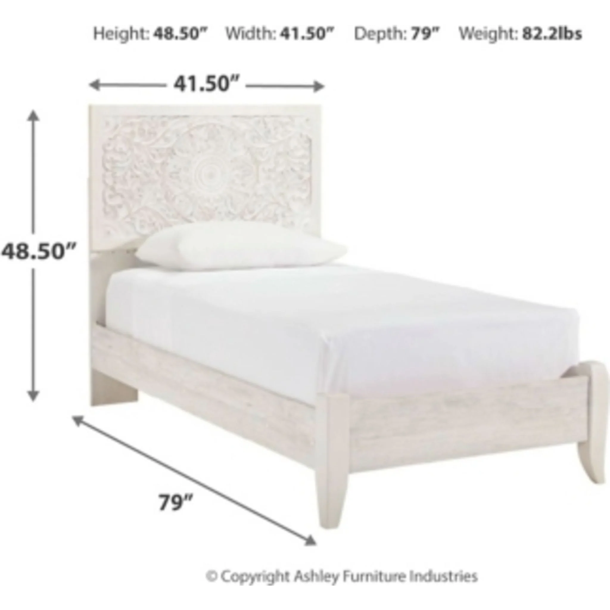 Paxberry 5 Piece Twin Bedroom - Image 6