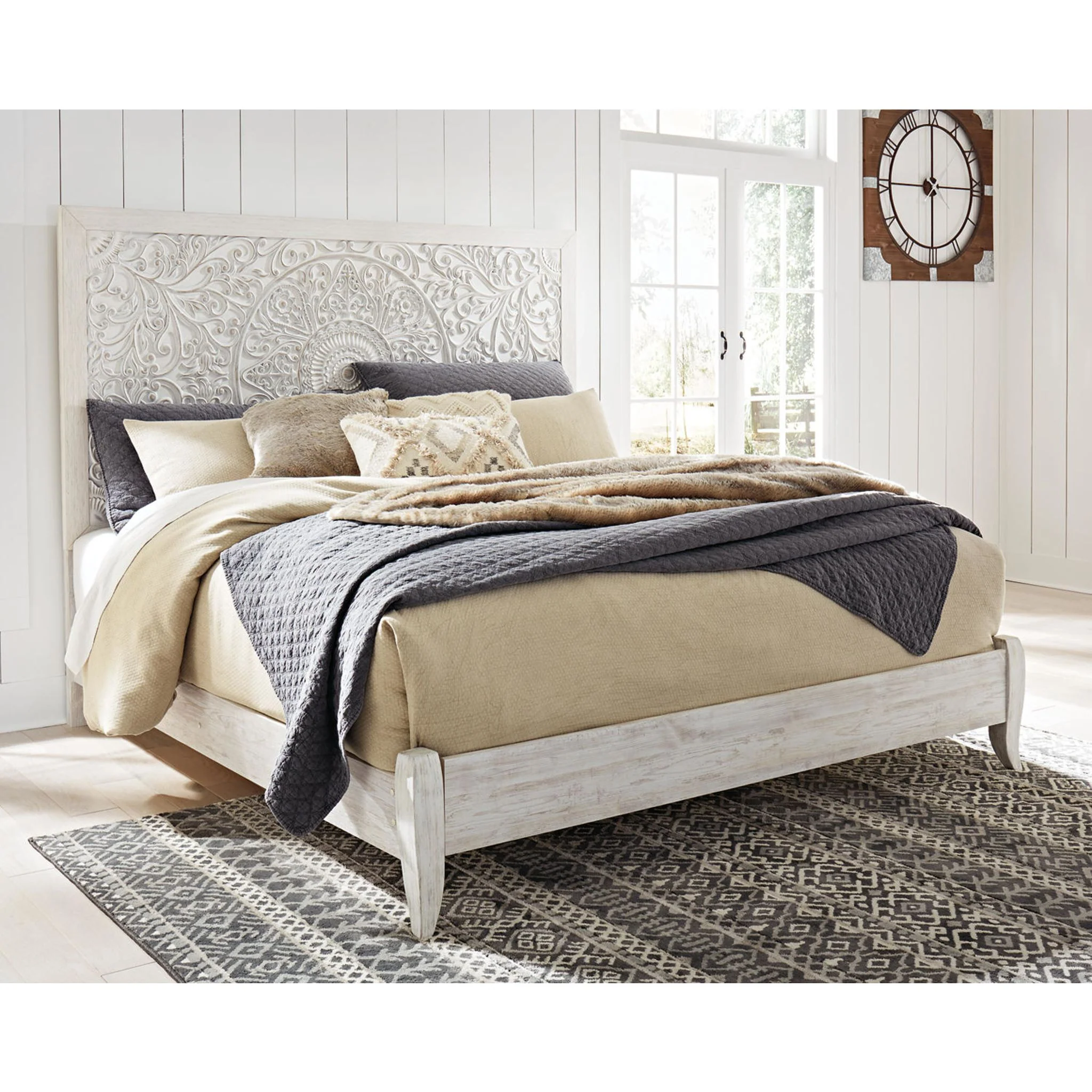Paxberry 5 Piece Panel Bedroom - Image 18