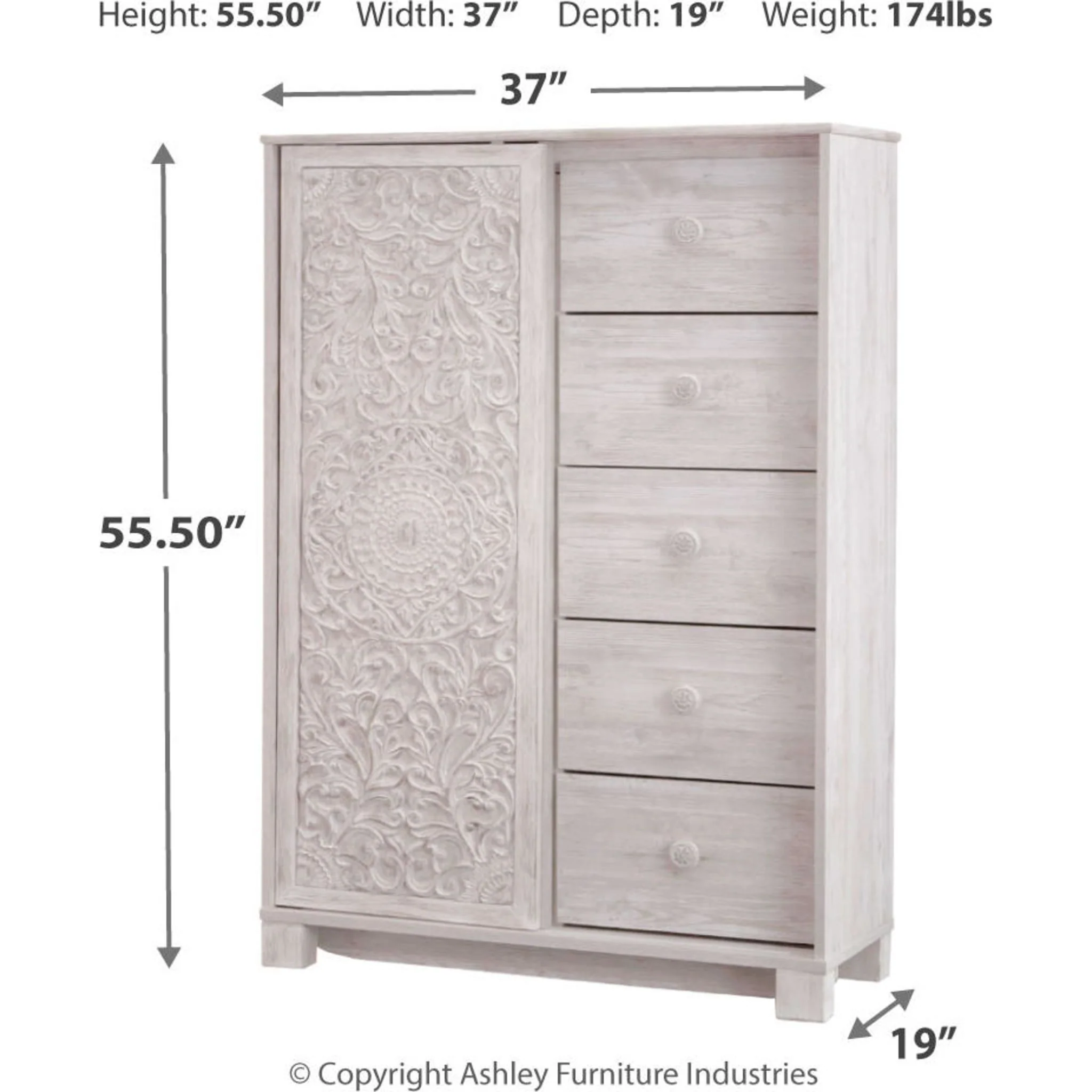 Paxberry Door Chest - Image 18