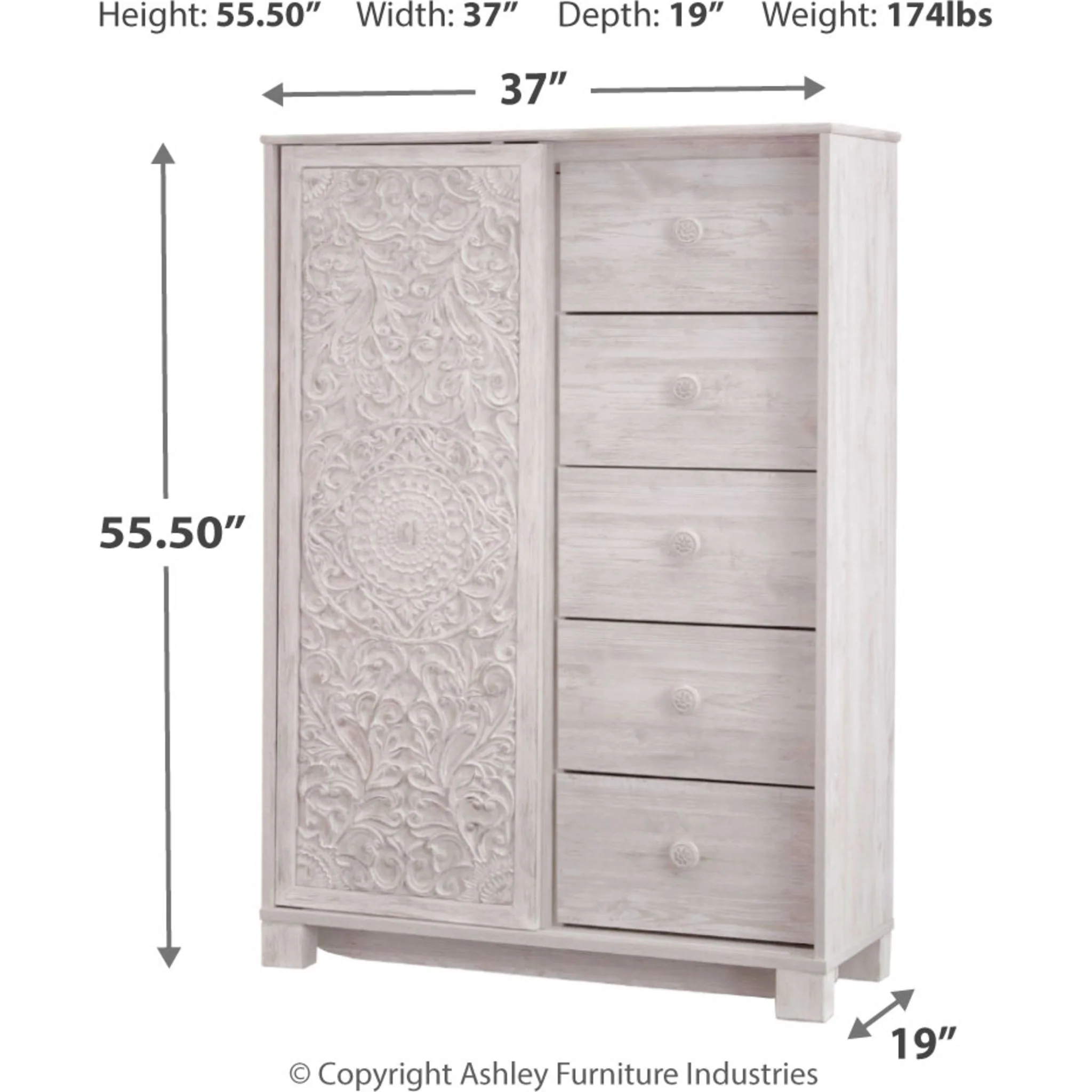 Paxberry Door Chest - Image 8