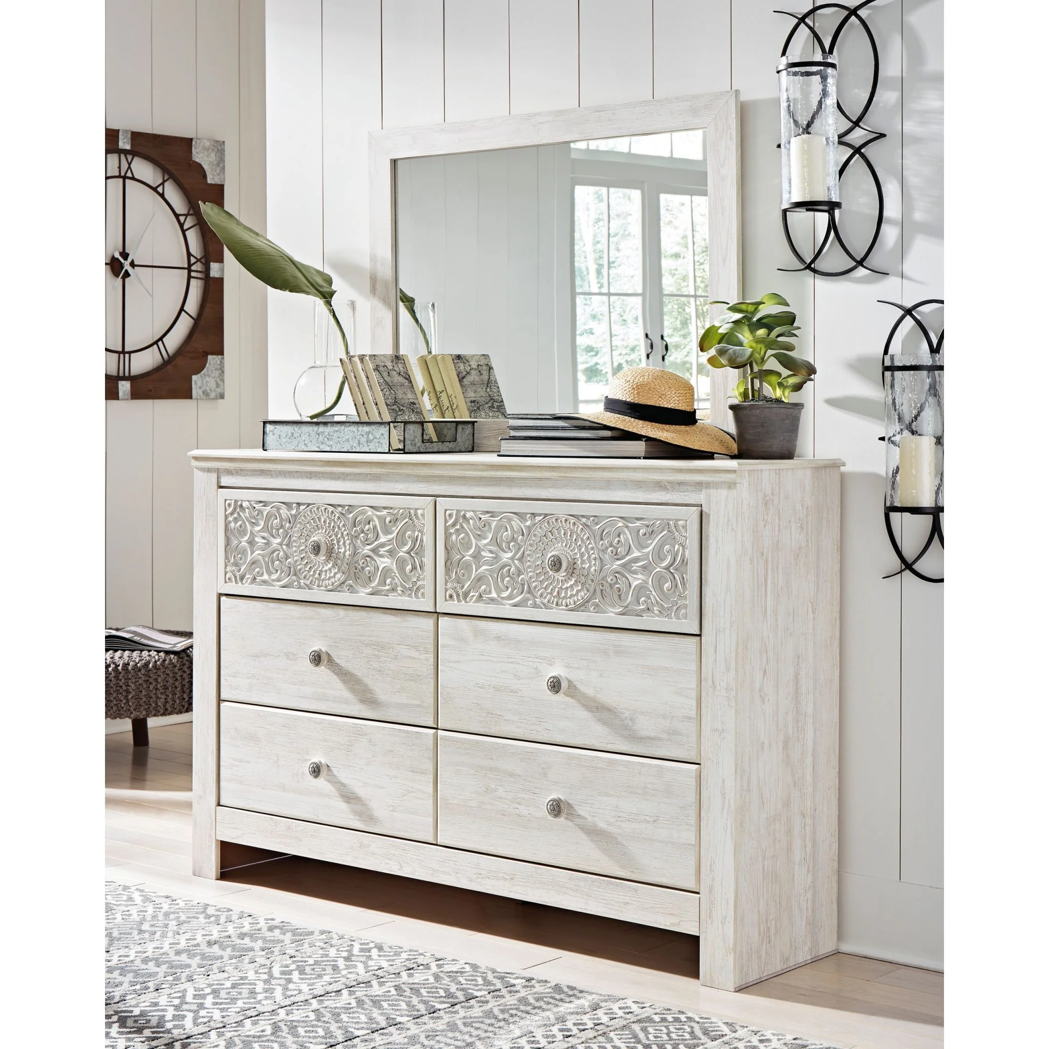 Paxberry Dresser and Mirror - Image 2