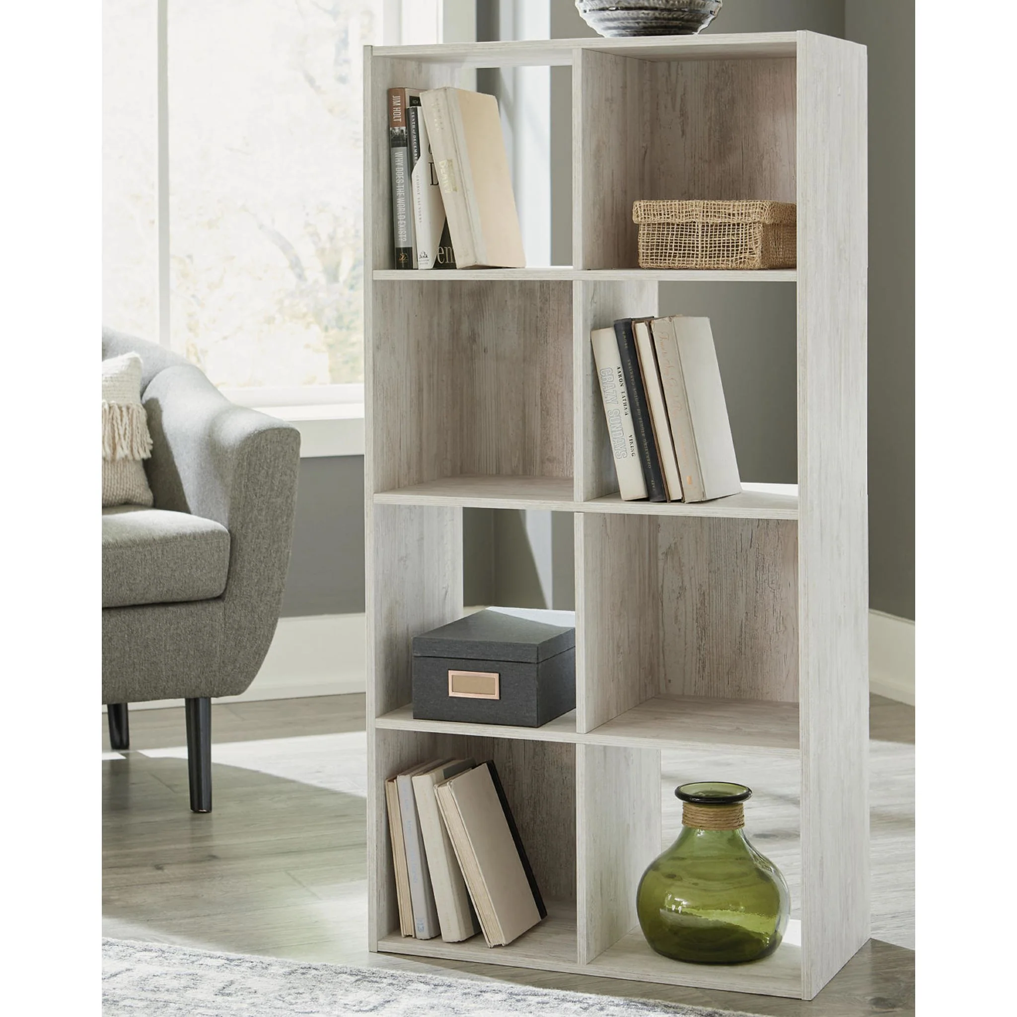 Paxberry Eight Cube Organizer Bookcase - Image 2