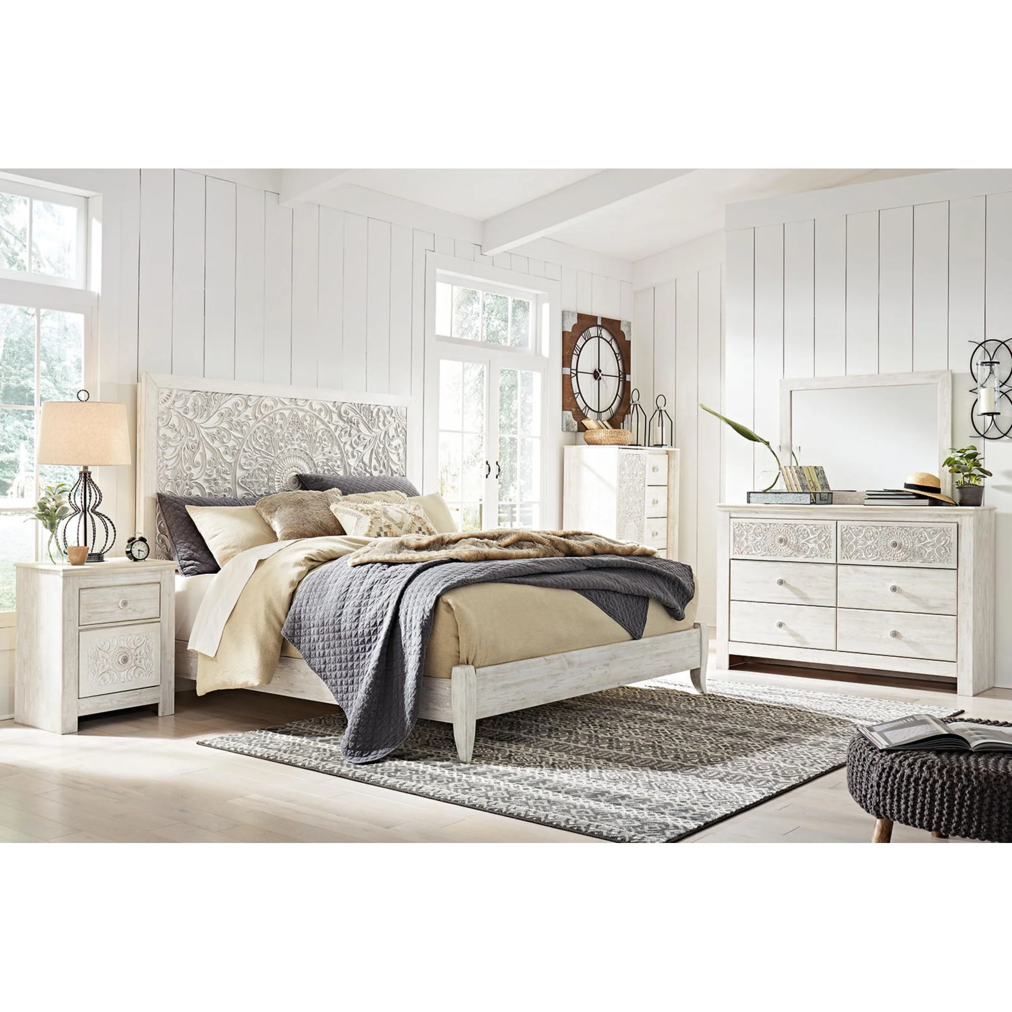 Paxberry Panel Bed - Image 45
