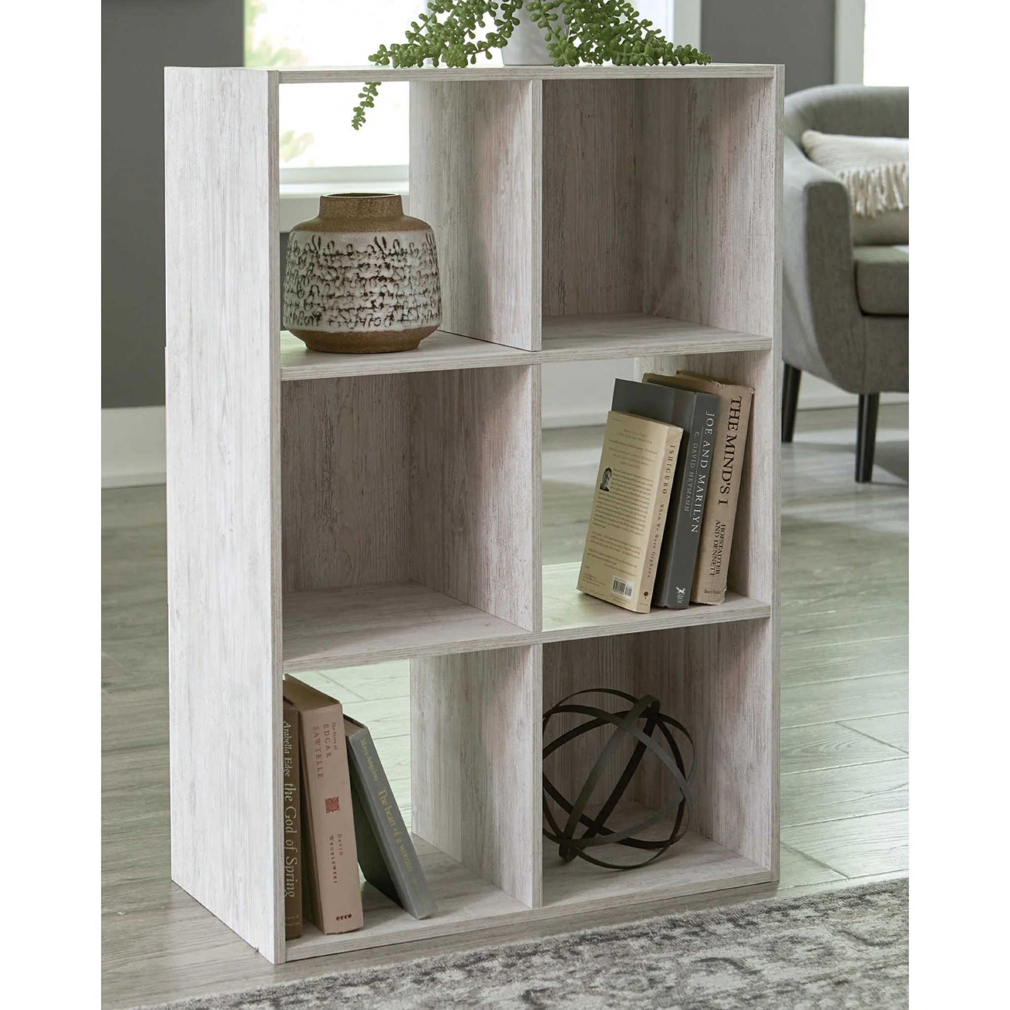 Paxberry Six Cube Organizer Bookcase - Image 2