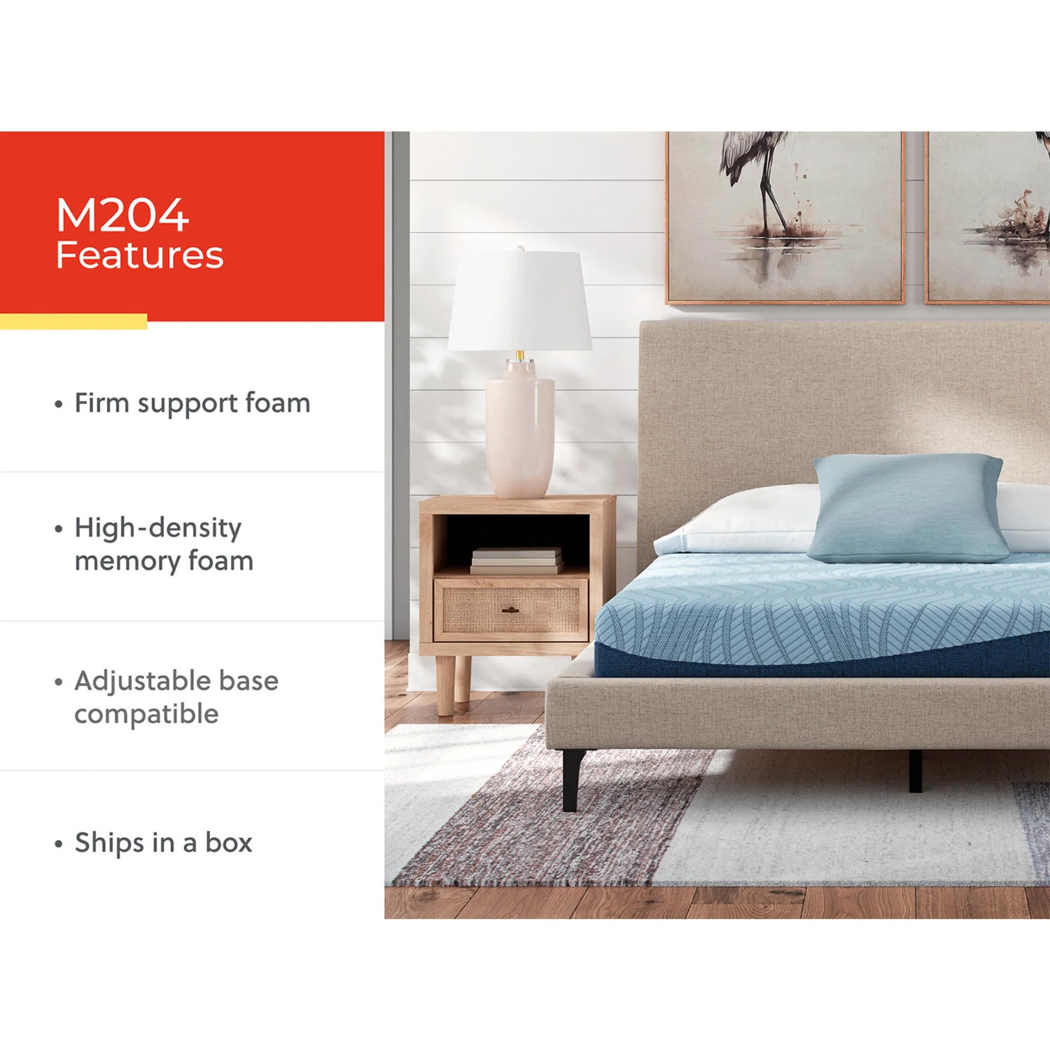 Ashley Sleep Essentials 2.0 8 Memory Foam - Image 6