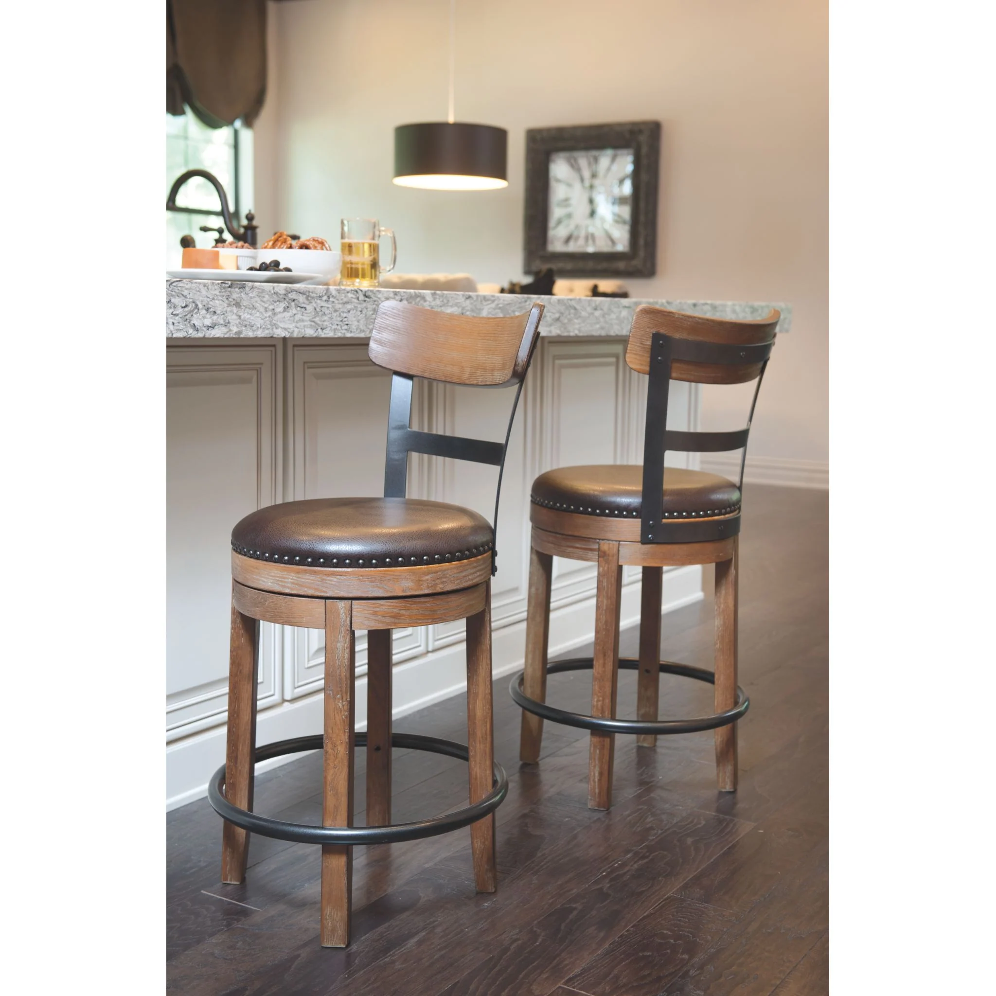 Pinnadel Counter Height Stool - Image 6